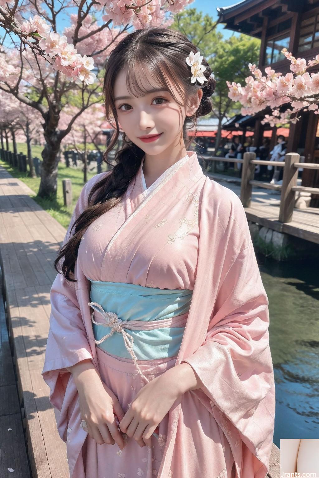 Sakura+Blossoms+و+Kimono+Girls+Photobook