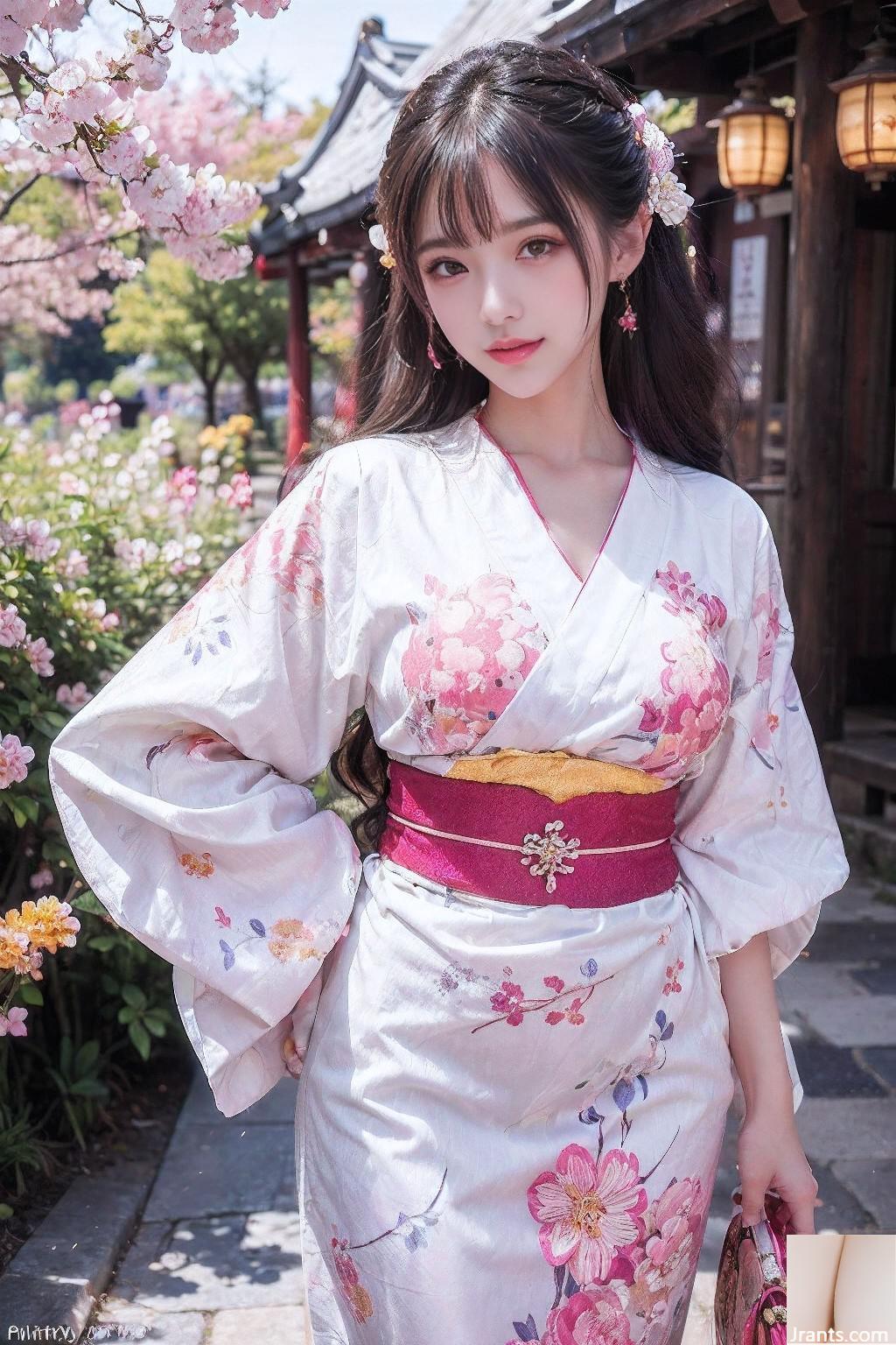 Sakura+Blossoms+و+Kimono+Girls+Photobook