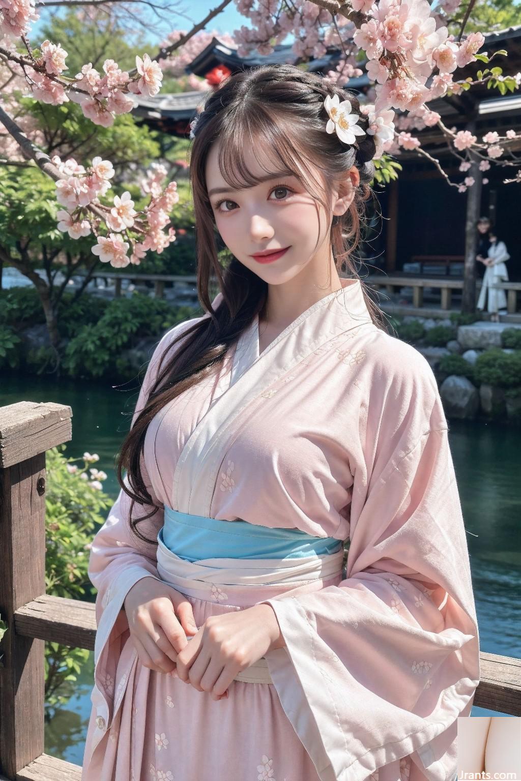 Sakura+Blossoms+و+Kimono+Girls+Photobook