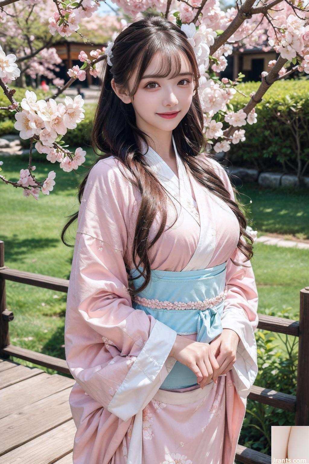 Sakura+Blossoms+و+Kimono+Girls+Photobook