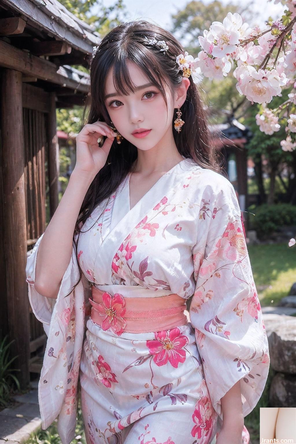 Sakura+Blossoms+و+Kimono+Girls+Photobook