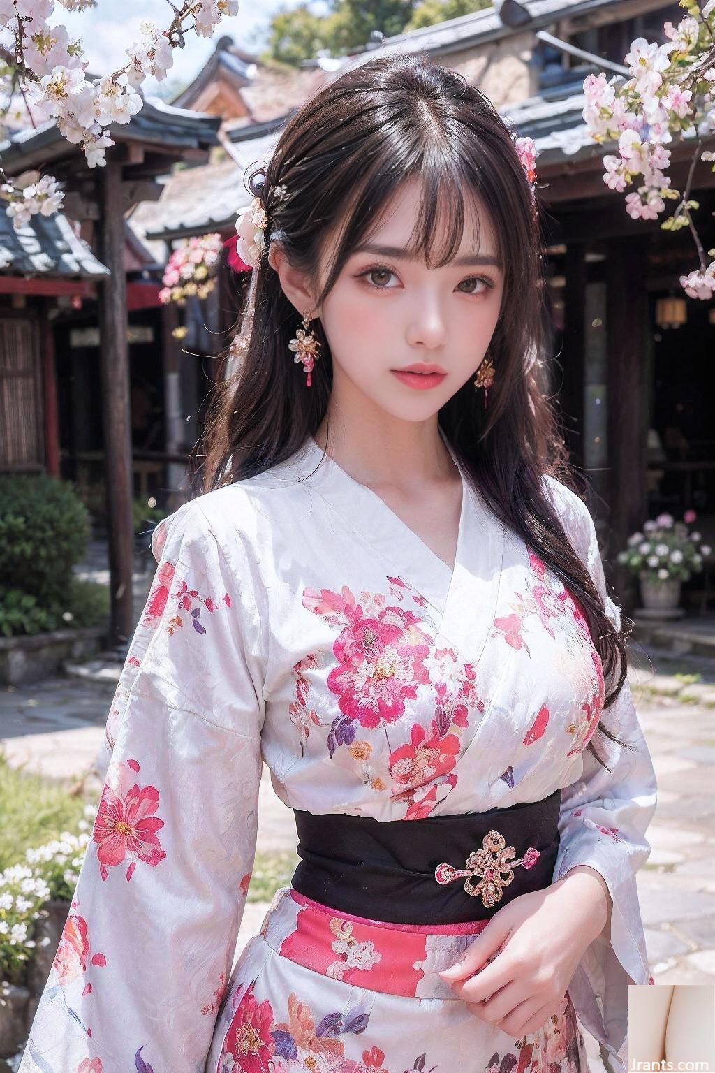 Sakura+Blossoms+و+Kimono+Girls+Photobook