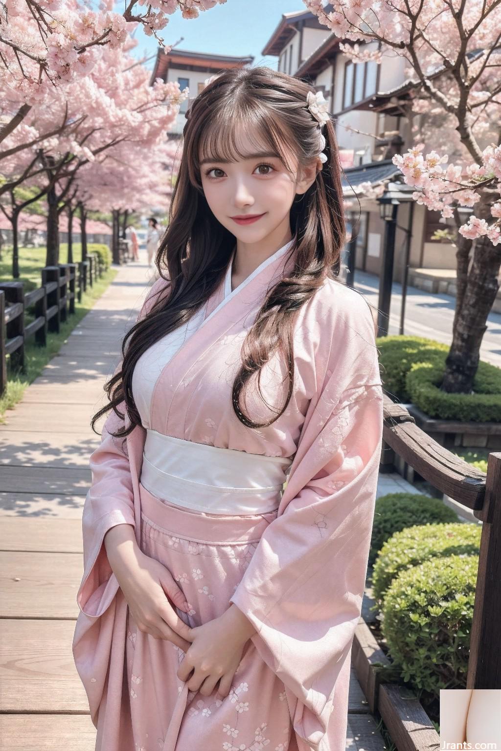 Sakura + Blossoms + + Kimono + Girls + Photobook