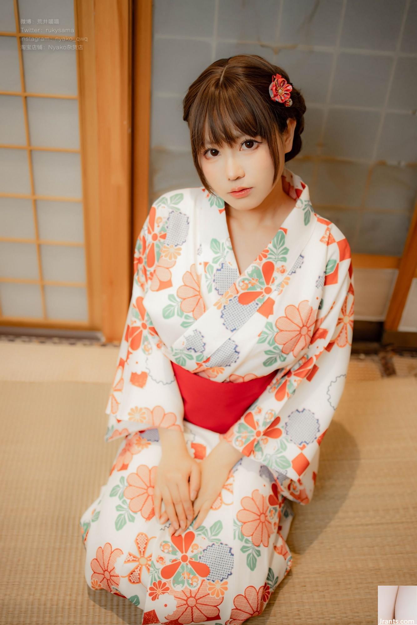 ချစ်စရာမိန်းကလေး Nyako Meow &#8211; Hefeng Lanman Yukata (86p)