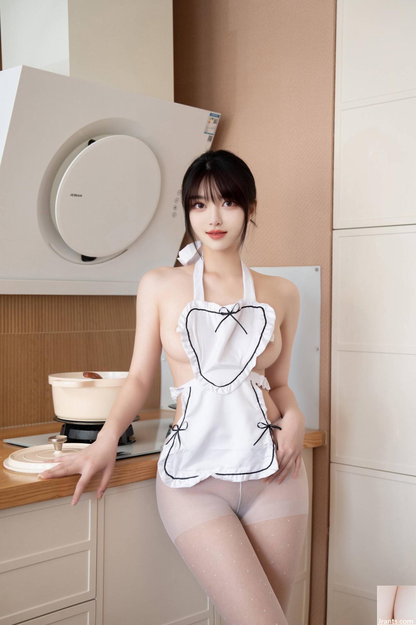(Xiuren extra) xiuren bellissimo modello bai lu &#8220;sexy little chef&#8221; (78p)