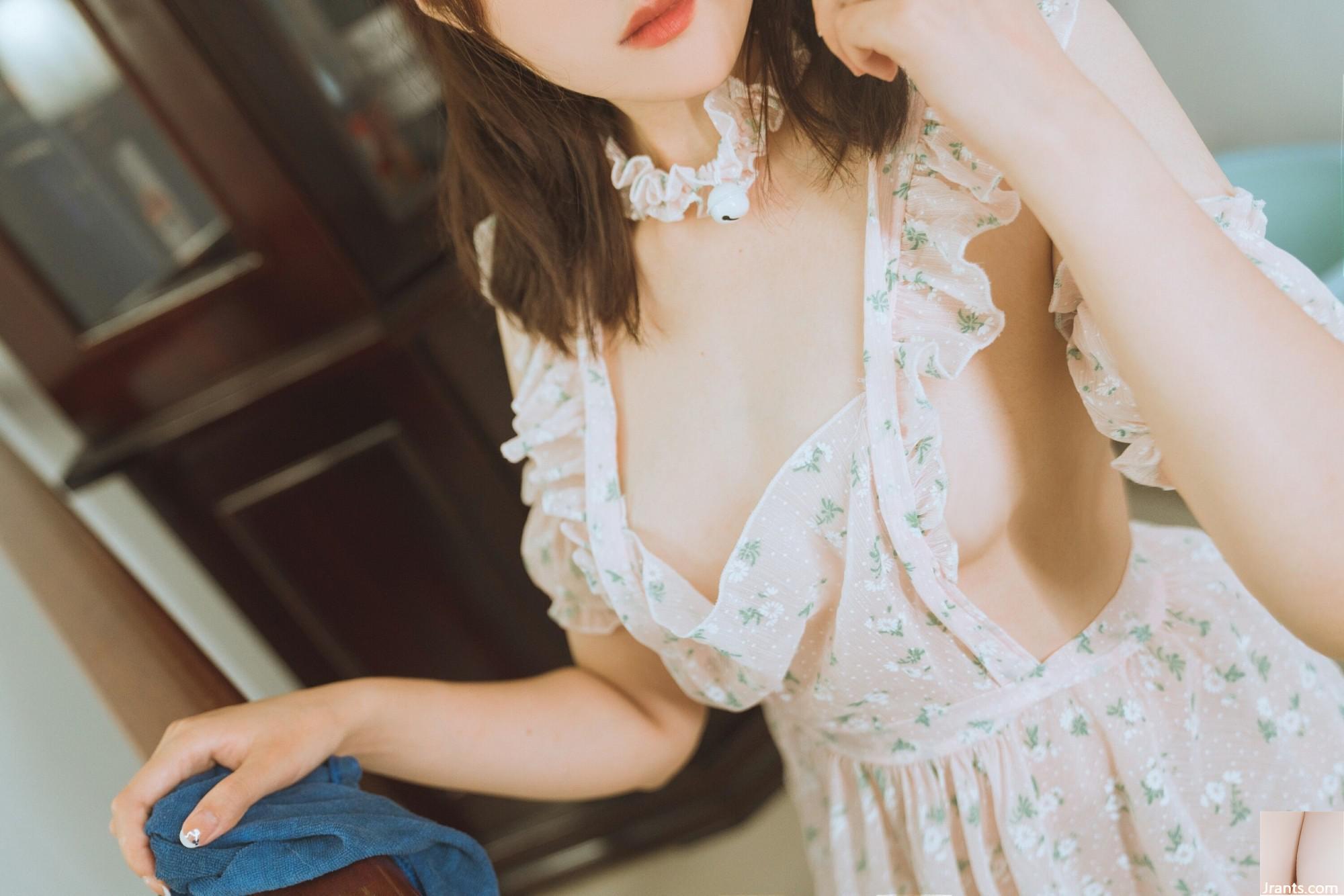 (온라인 컬렉션) 복지 소녀 Xia Xiazi의 &#8220;Floral Apron&#8221;VIP 독점 (57p)