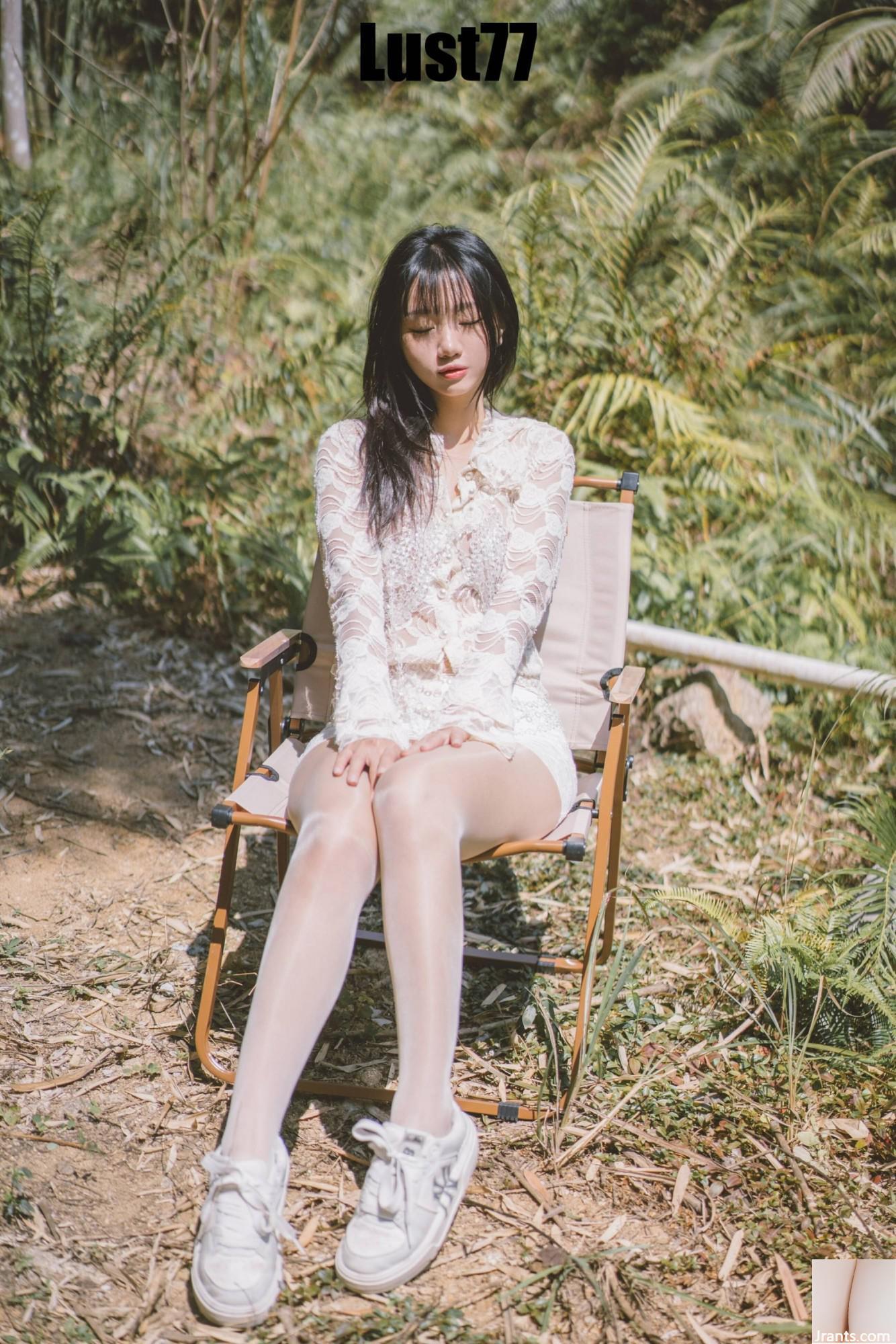 (Coleção on -line) A garota do bem -estar Qiqi quer ser boa. &#8220;Summer Tree and Flowers&#8221; VIP exclusivo (67p)