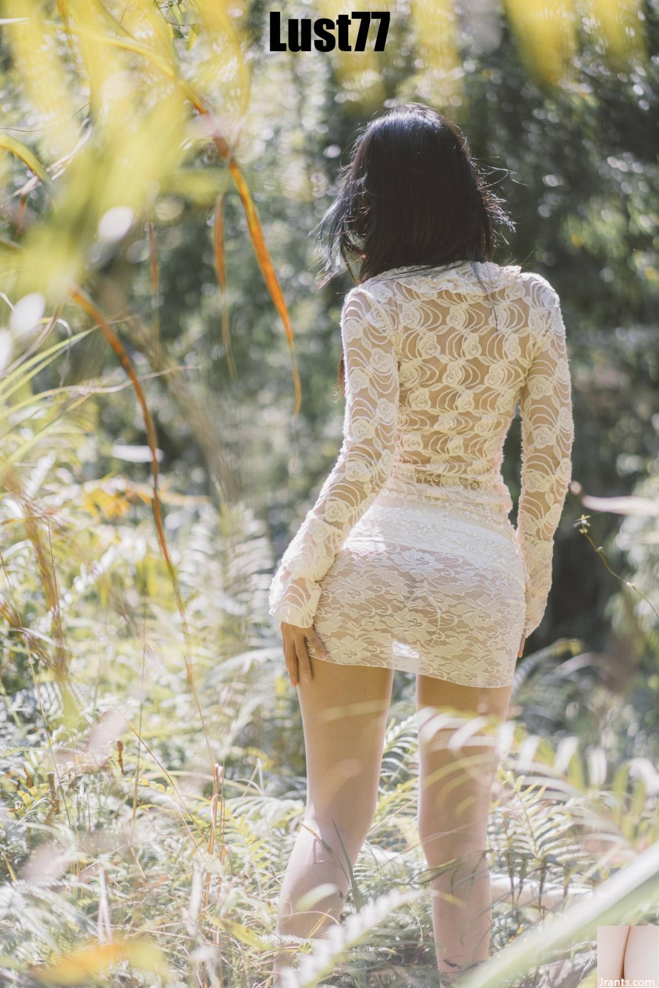 (Coleção on -line) A garota do bem -estar Qiqi quer ser boa. &#8220;Summer Tree and Flowers&#8221; VIP exclusivo (67p)