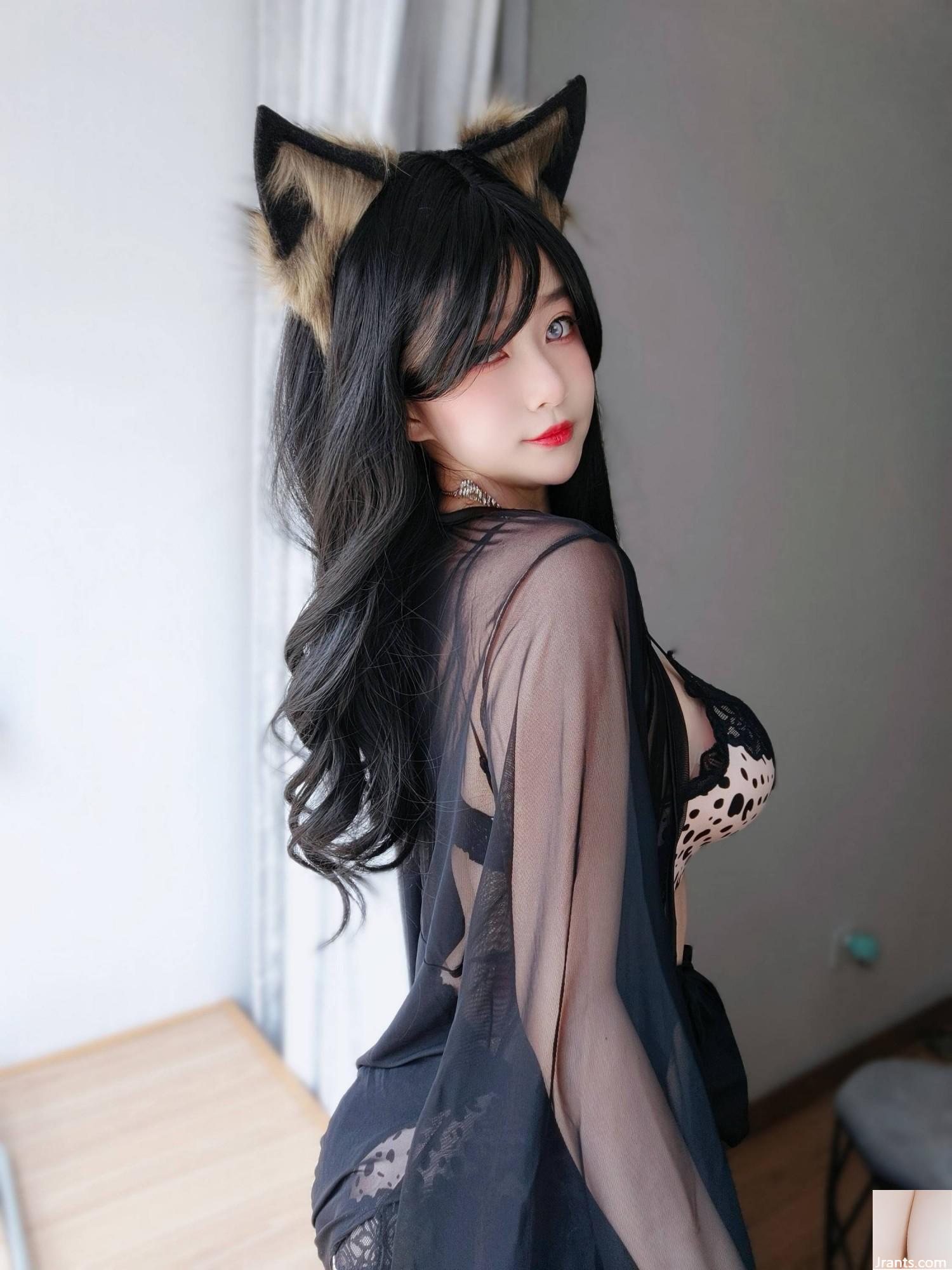(مجموعة على الإنترنت) Herole Girls &#8216;Heroine K &#8220;Leopard Print Intelder&#8221; VIP Exclusive (103p)