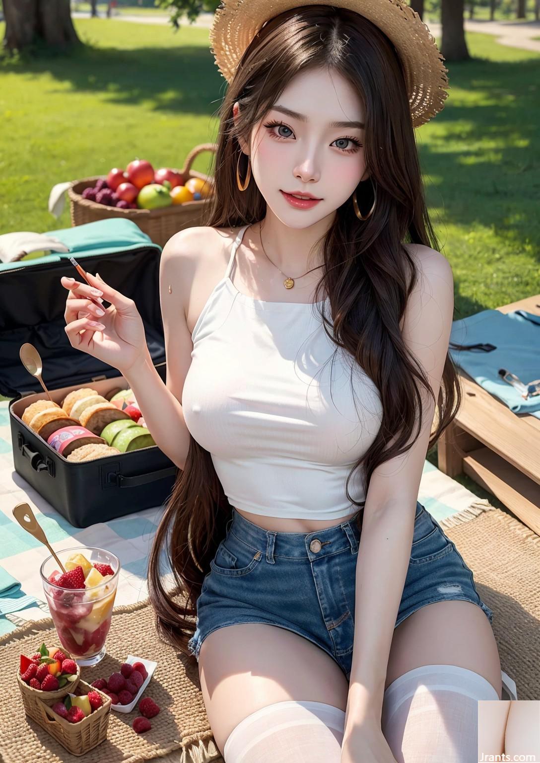 소녀들과 피크닉을하십시오