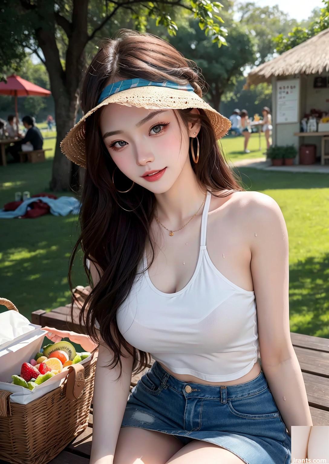 소녀들과 피크닉을하십시오