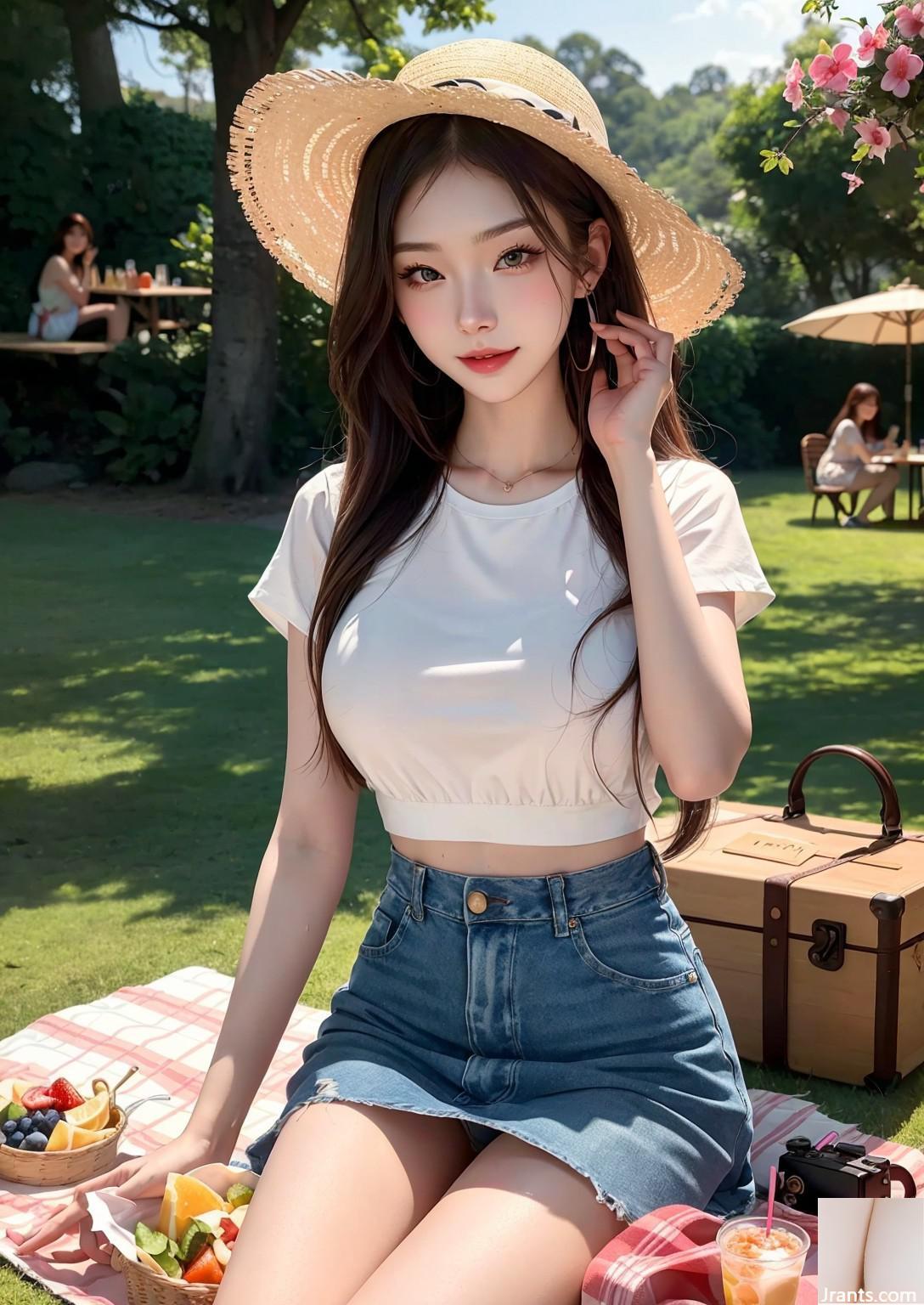 소녀들과 피크닉을하십시오