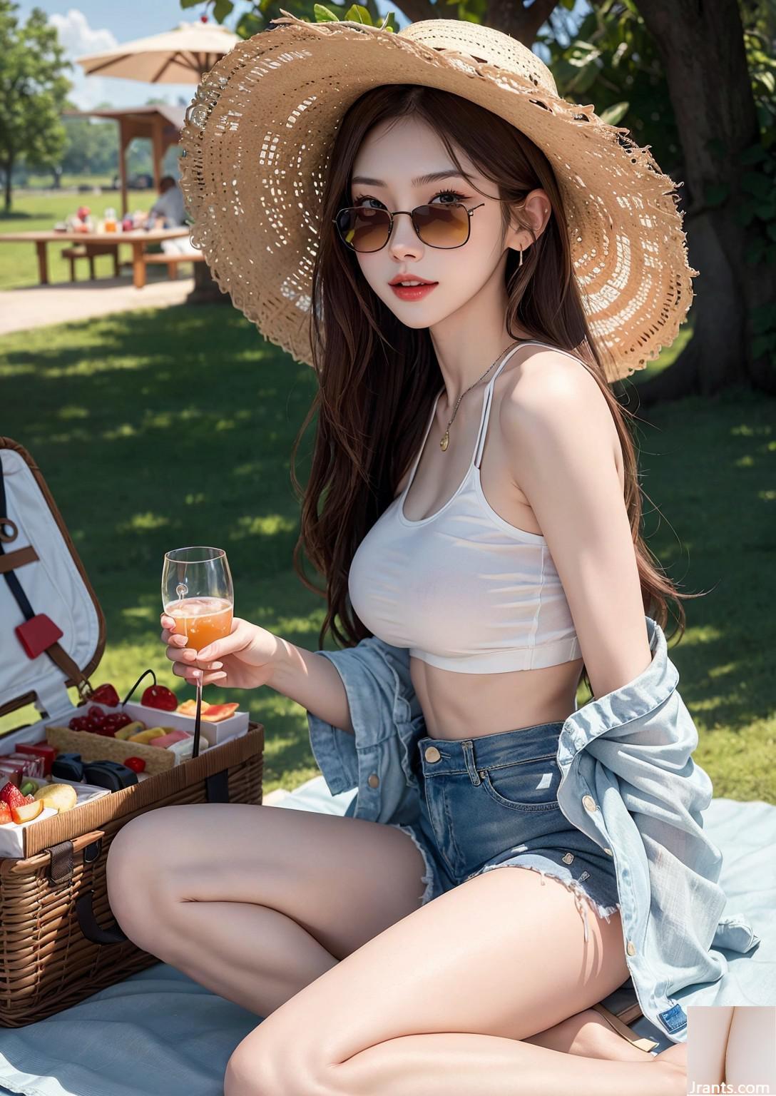 소녀들과 피크닉을하십시오