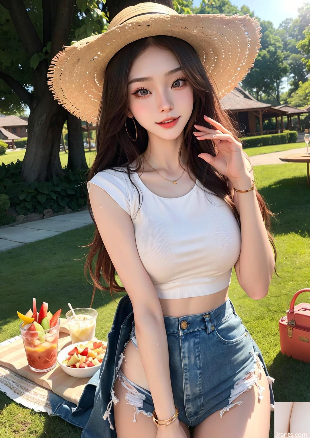 소녀들과 피크닉을하십시오