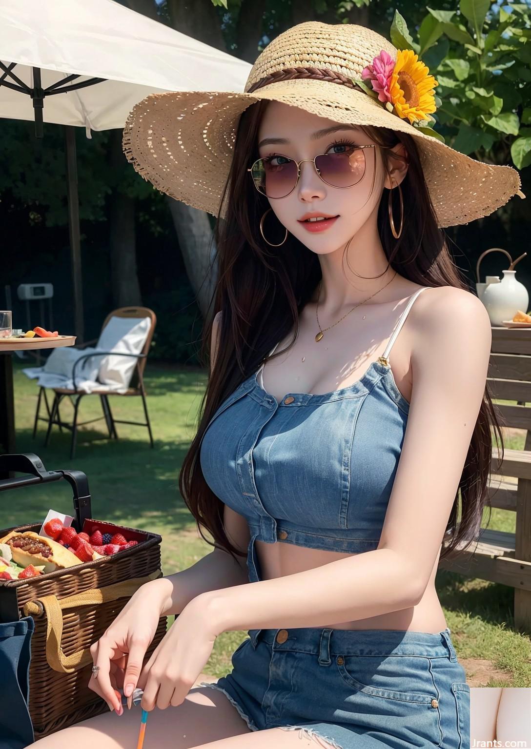 소녀들과 피크닉을하십시오