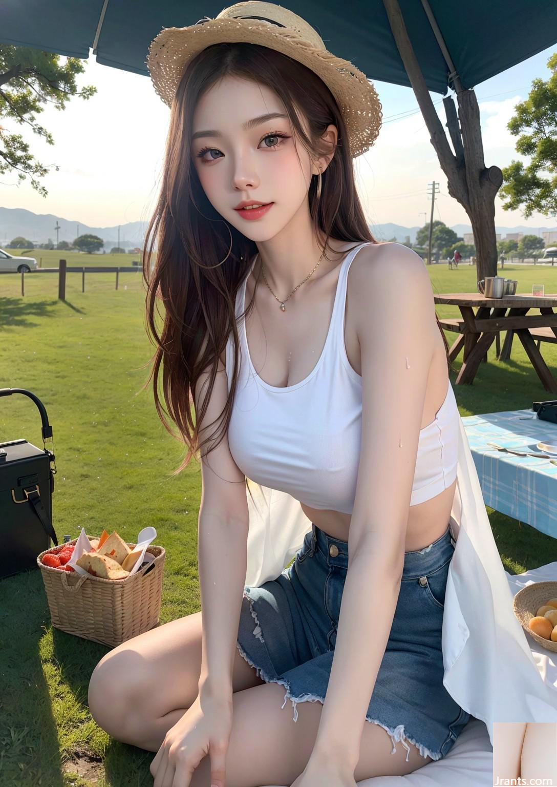 소녀들과 피크닉을하십시오