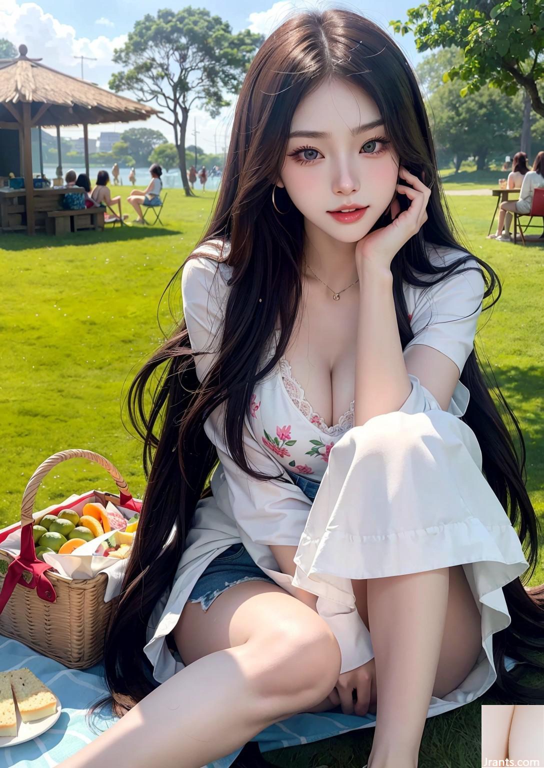 소녀들과 피크닉을하십시오