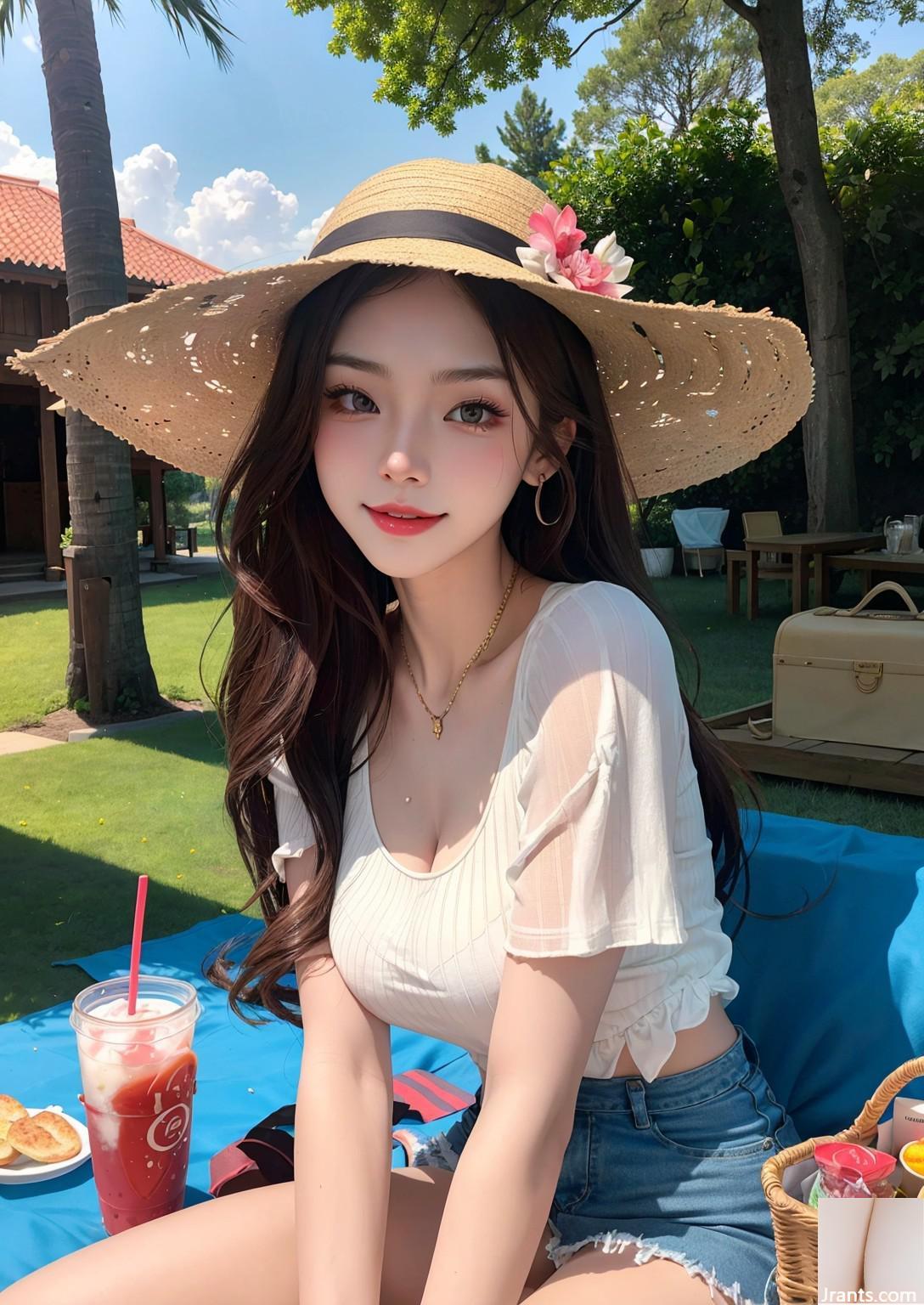 소녀들과 피크닉을하십시오