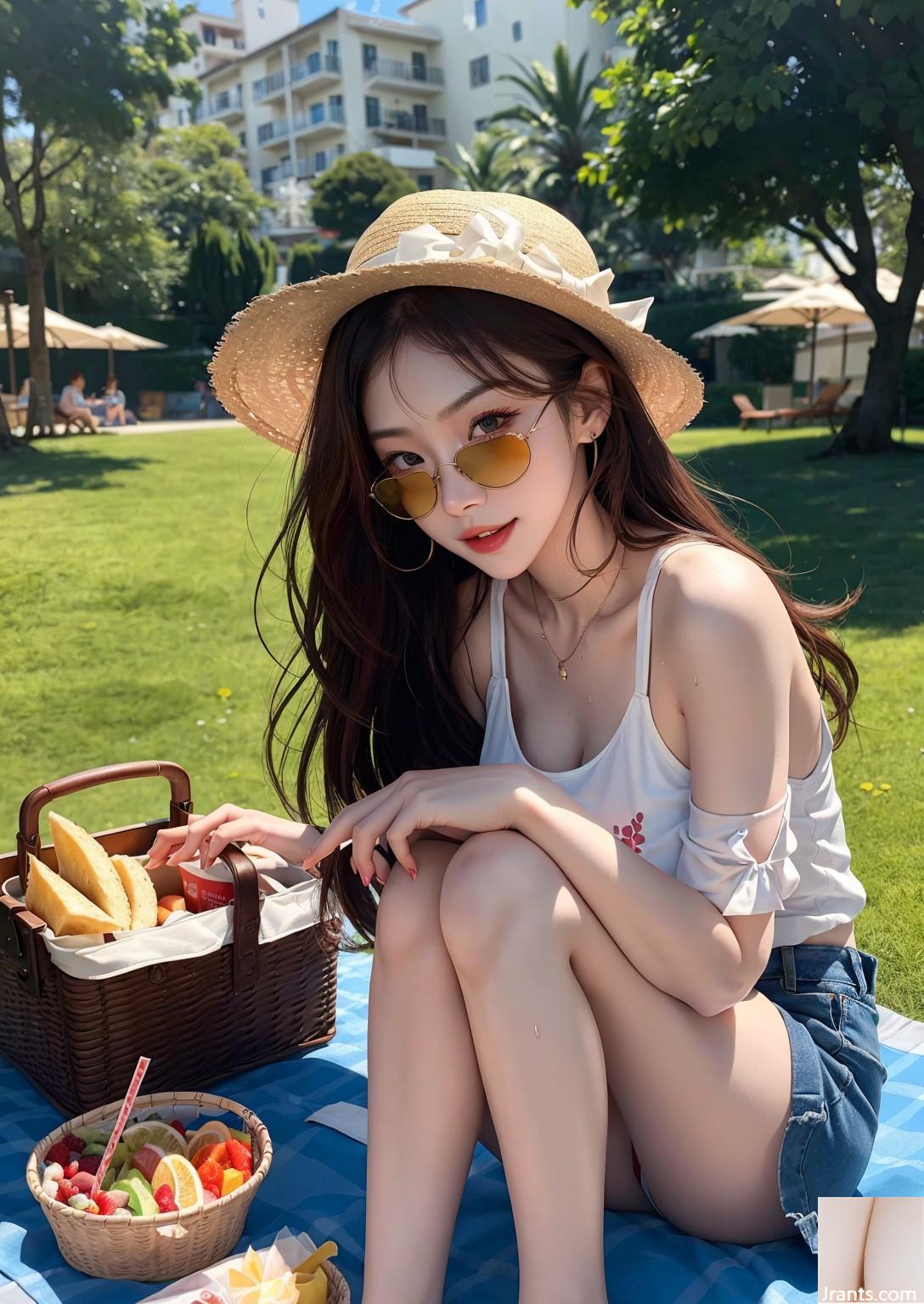 소녀들과 피크닉을하십시오