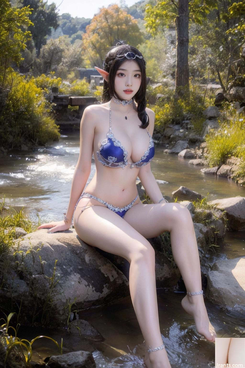 Bijoux bleus