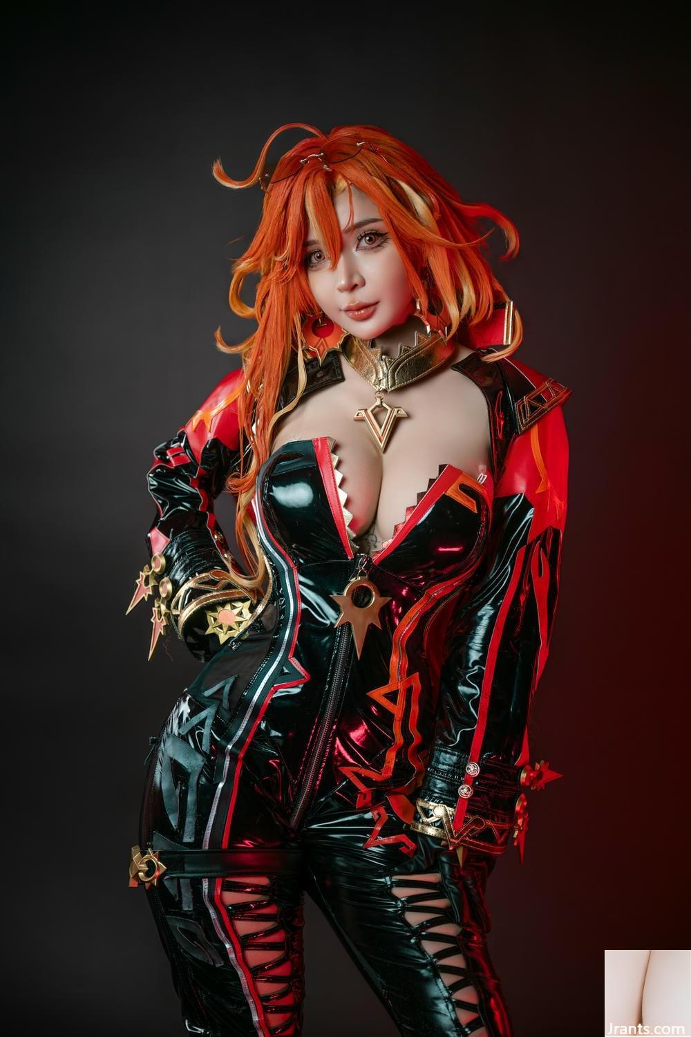 (Collection Internet) Umeko J cosplay Mavuika &#8211; Impact de Genshin (84p)