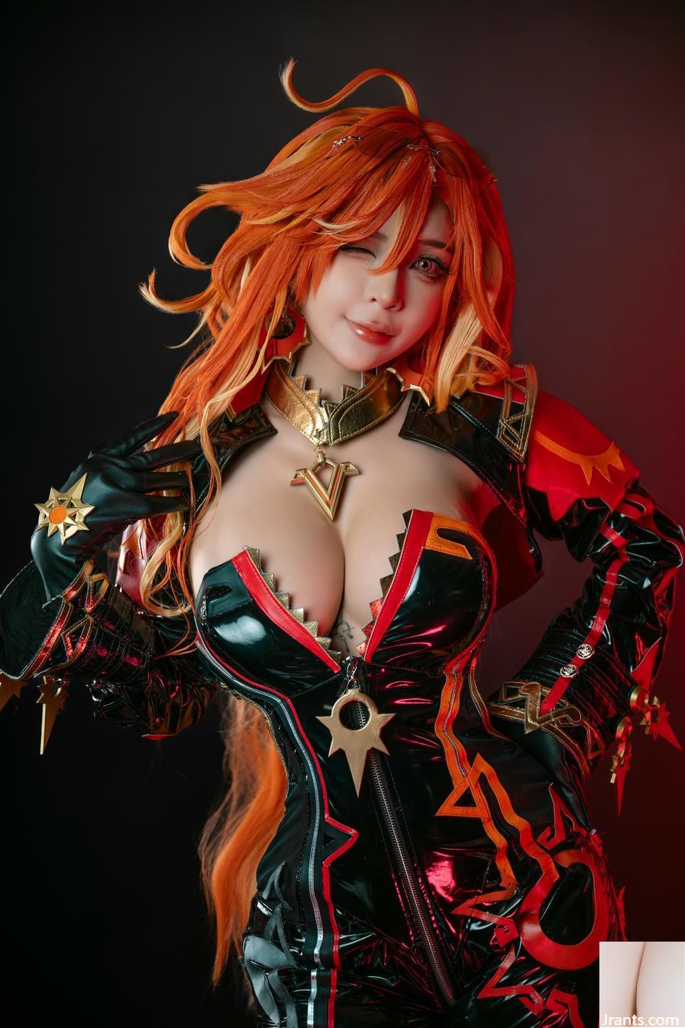 (Collection Internet) Umeko J cosplay Mavuika &#8211; Impact de Genshin (84p)