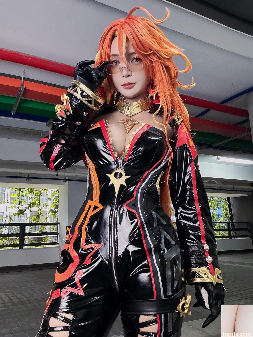 (Collection Internet) Umeko J cosplay Mavuika &#8211; Impact de Genshin (84p)