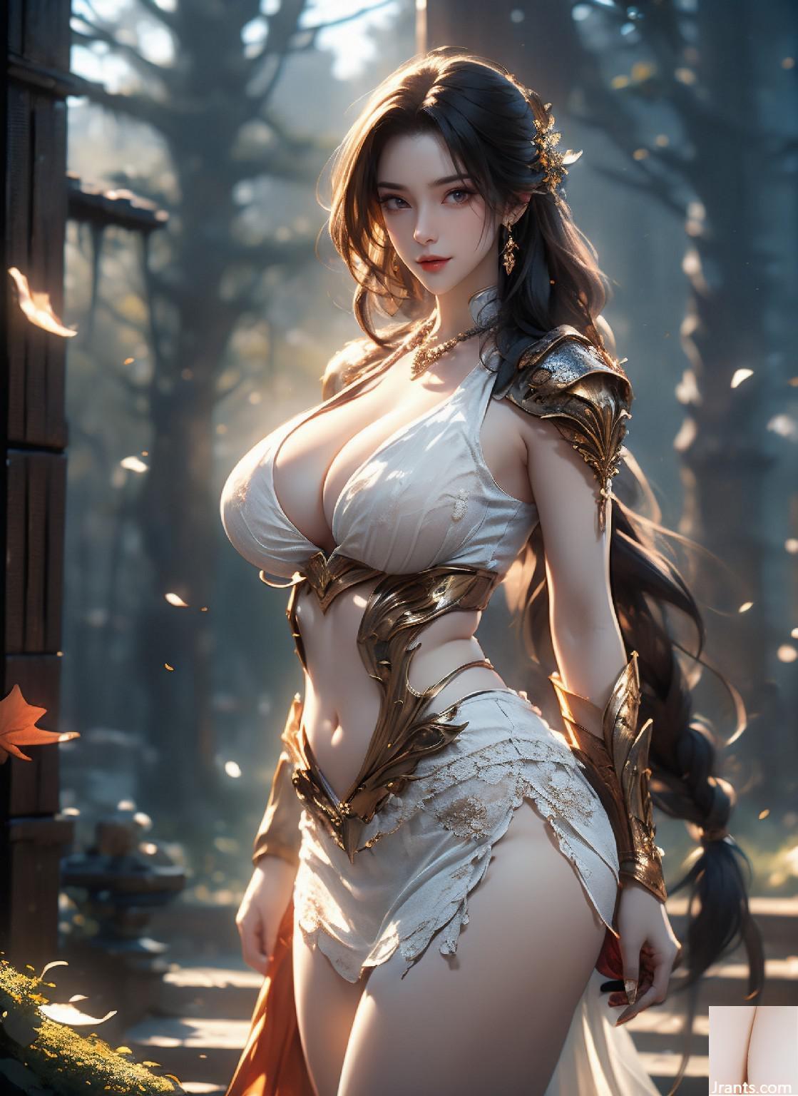Maiden (jeune femme dans la forêt d&rsquo;érable)