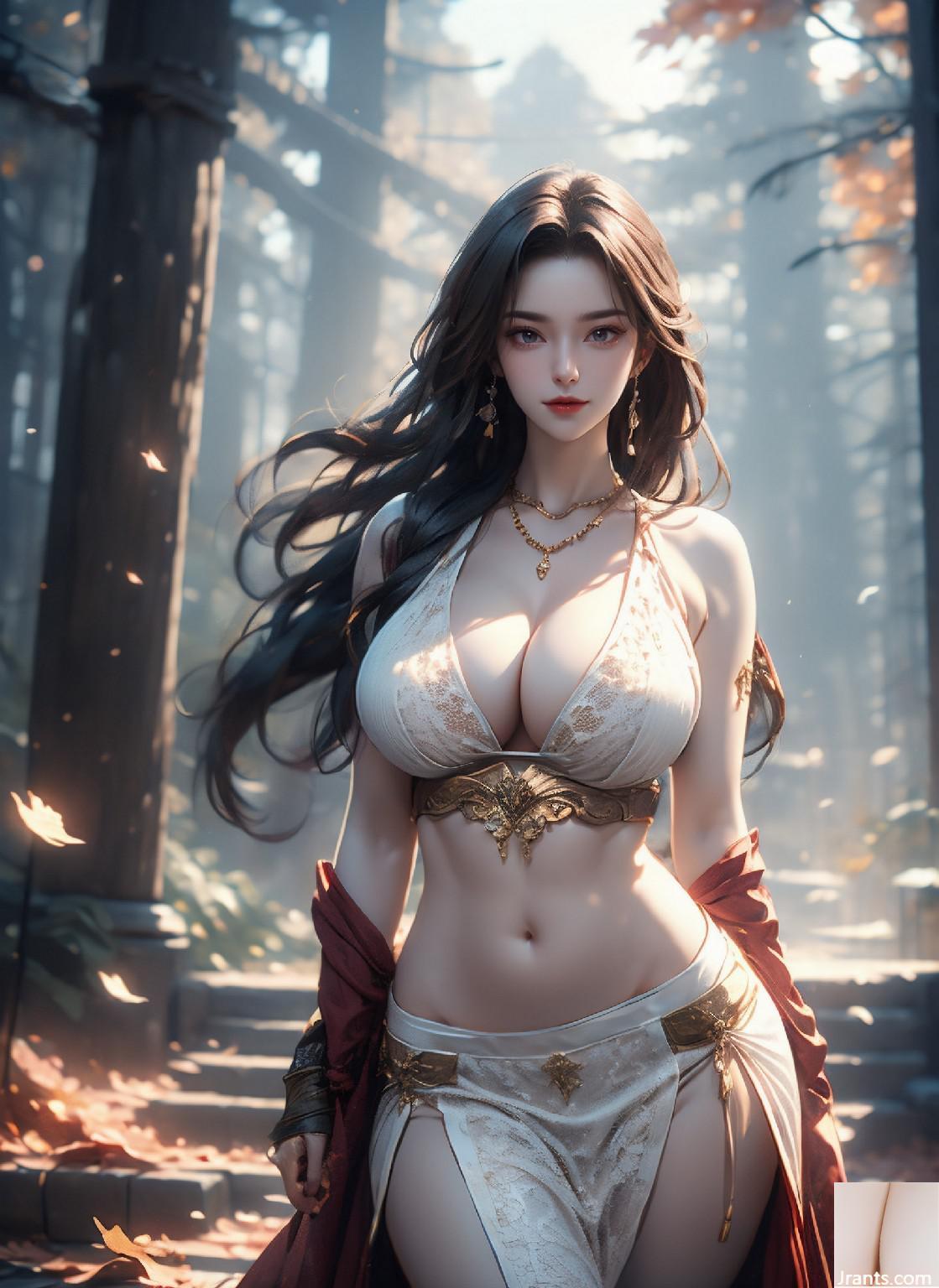 Maiden (jeune femme dans la forêt d&rsquo;érable)