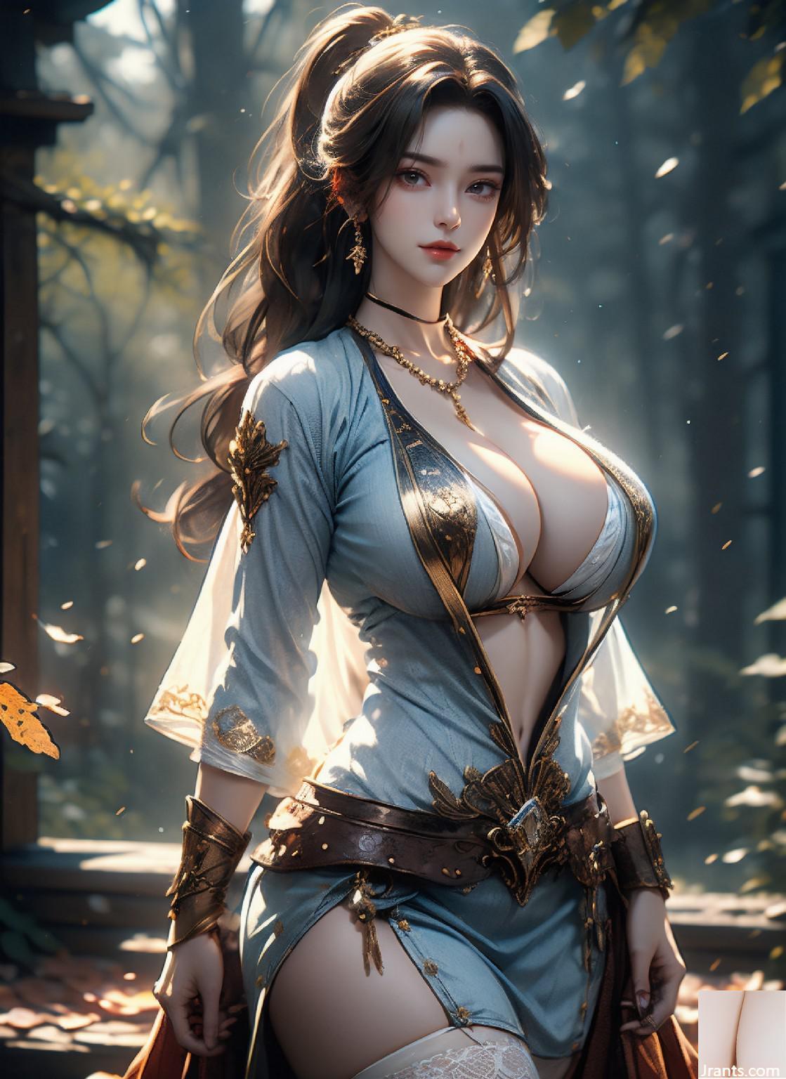 Maiden (jeune femme dans la forêt d&rsquo;érable)