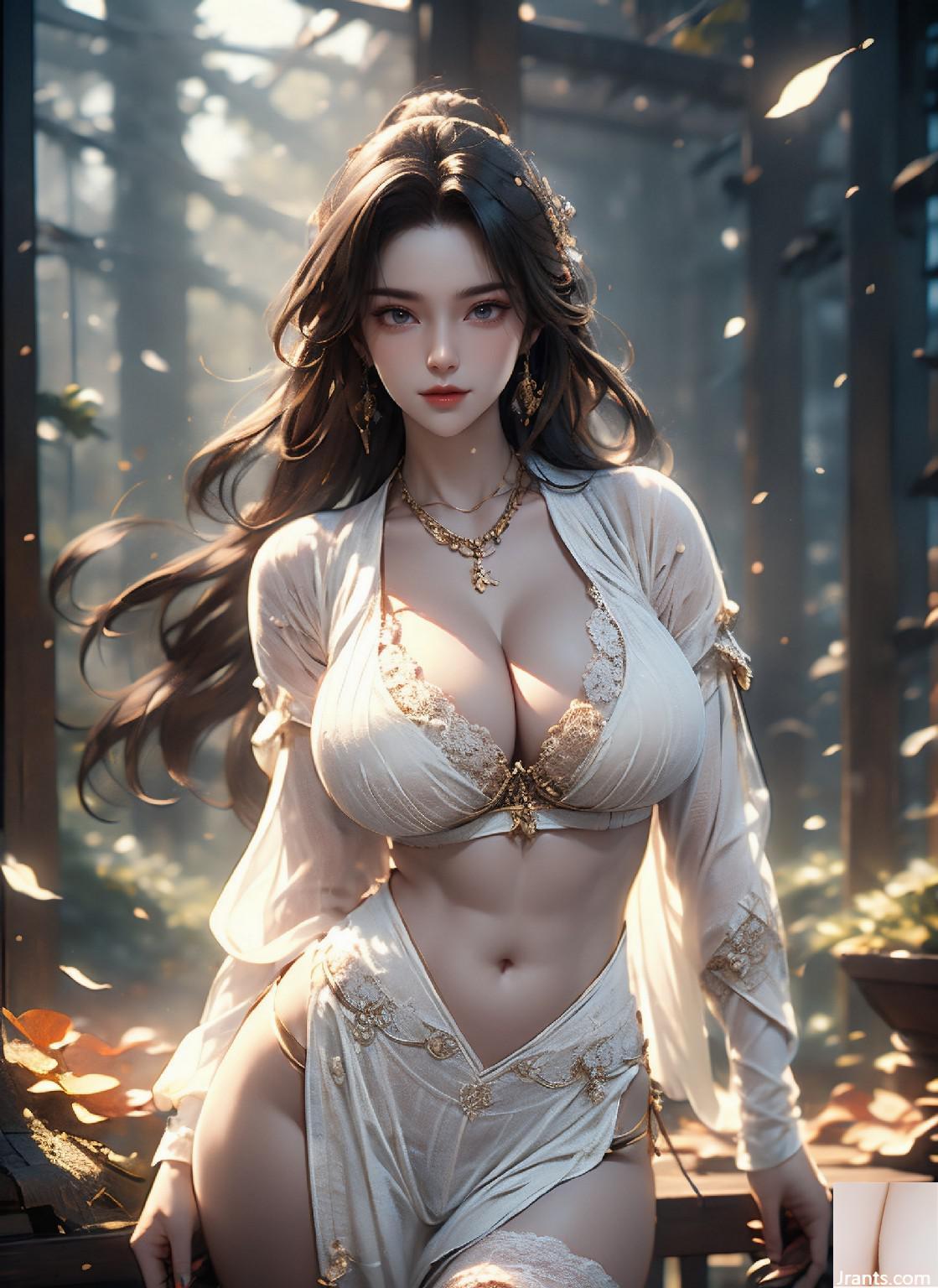 Maiden (jeune femme dans la forêt d&rsquo;érable)