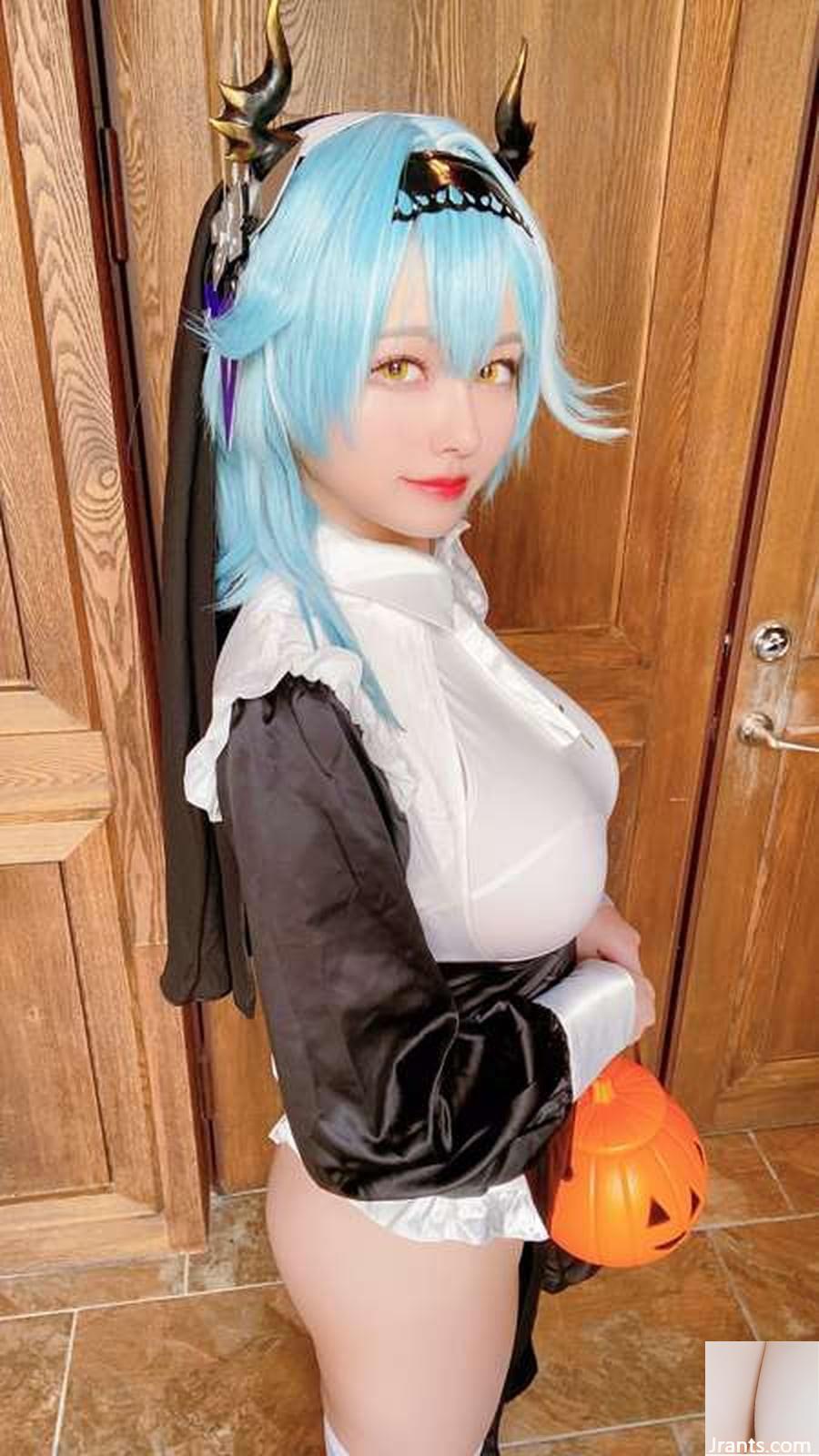 (مجموعة عبر الإنترنت) Arty Huang (Arty) cosplay أخت Eula &#8211; Genshin Impact (82p)