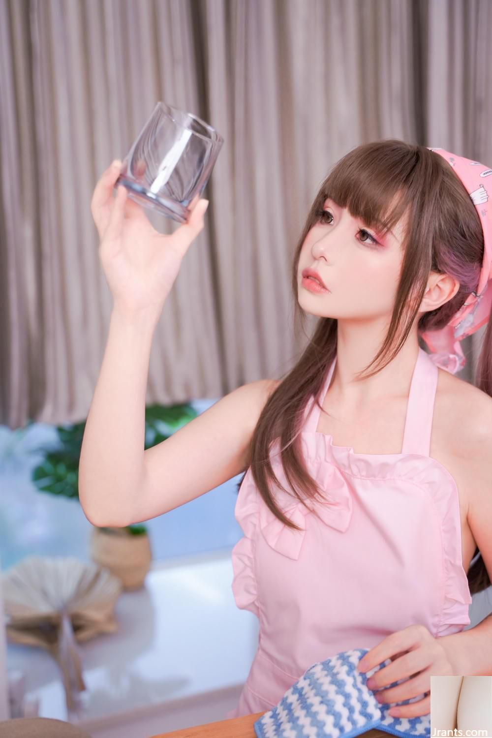 (مجموعة عبر الإنترنت) Nekokoyoshi (Photo Girl Miao Xiaoji) &#8211; Sweet Maid (126p)