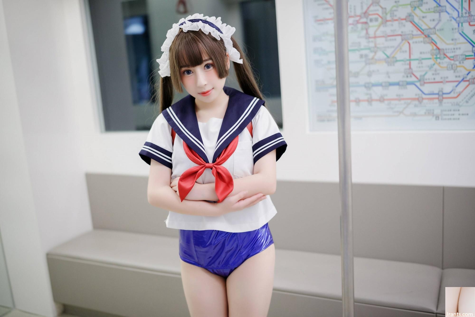 (Koleksi Online) Gadis Kesejahteraan Kucing Walnut &#8220;Tram Crazy Girl 1&#8221; VIP Exclusive (75p)