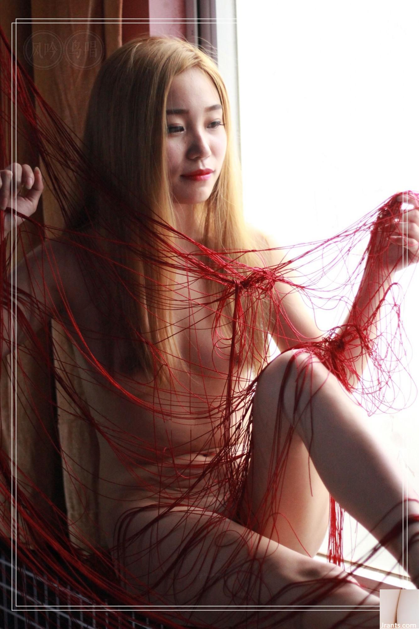 (Le vent chante et les oiseaux chantent) Modèle Chinois Lris Human Body Private Photo Set (154p)