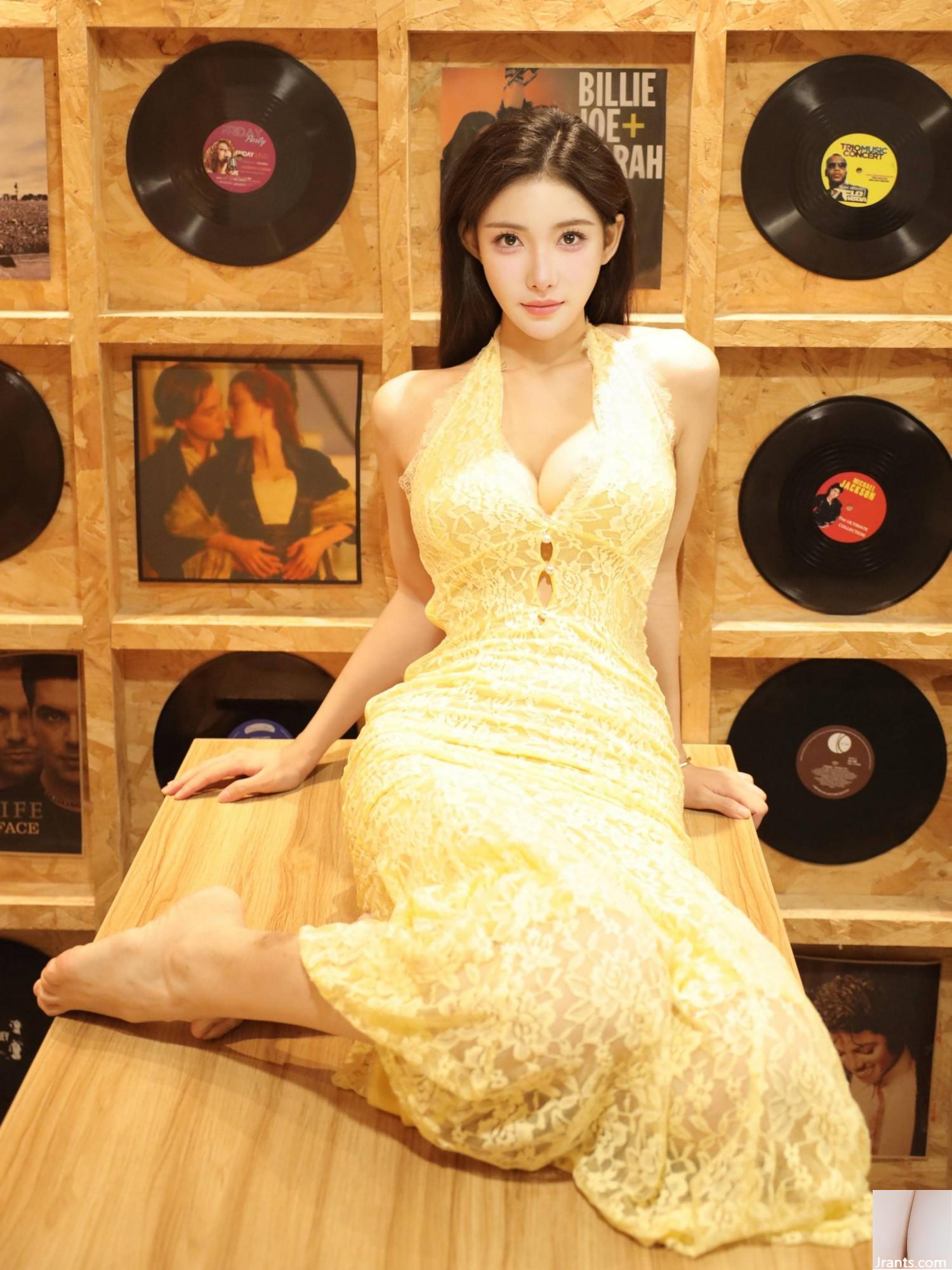 (Xiuren Extra Collection) Xiuren Beauty Model Li Shuanger Micro-Density Circle Vinyl Record (121p)