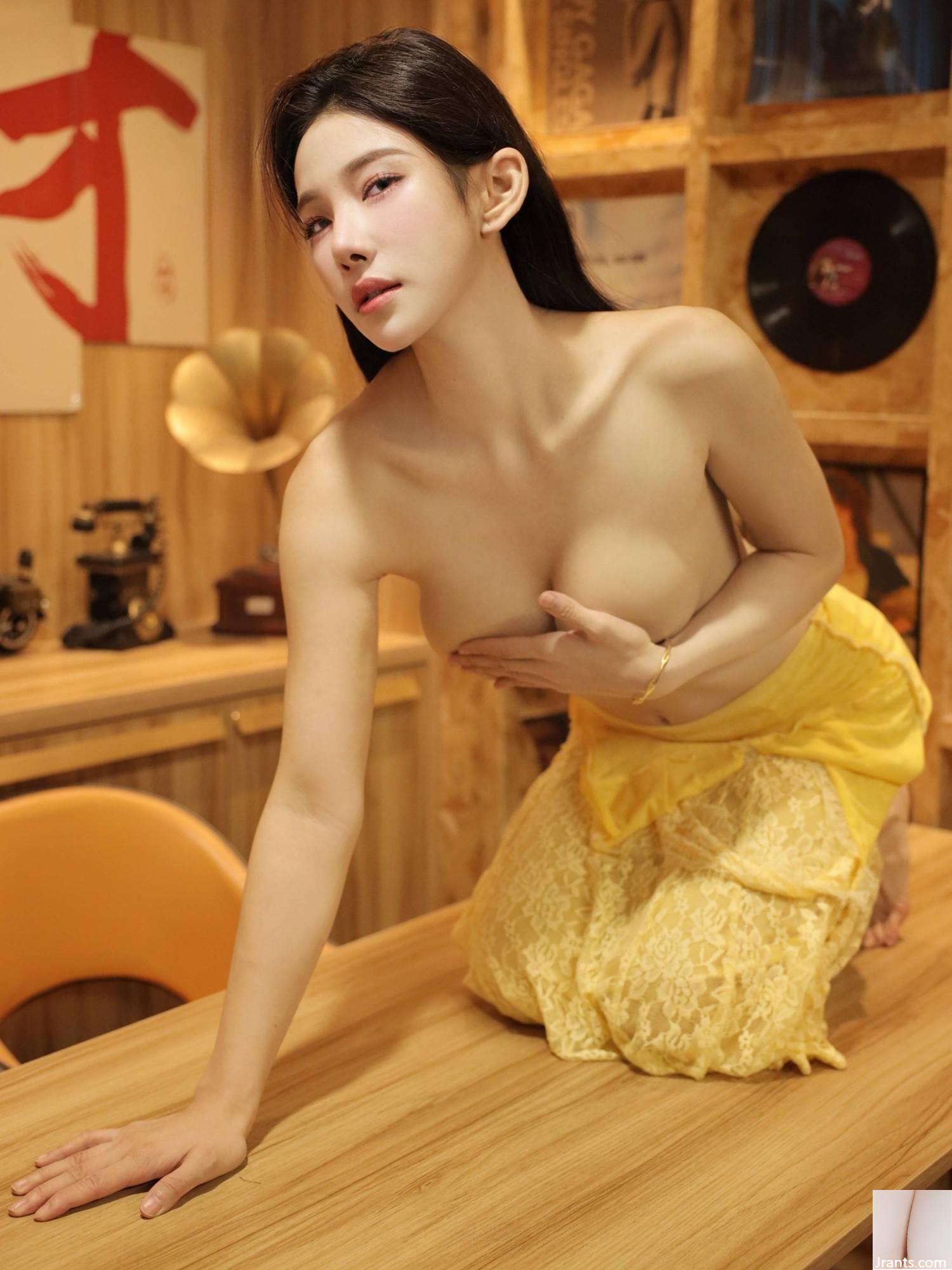 (Xiuren Extra Collection) Xiuren Beauty Model Li Shuanger Micro-Density Circle Vinyl Record (121p)