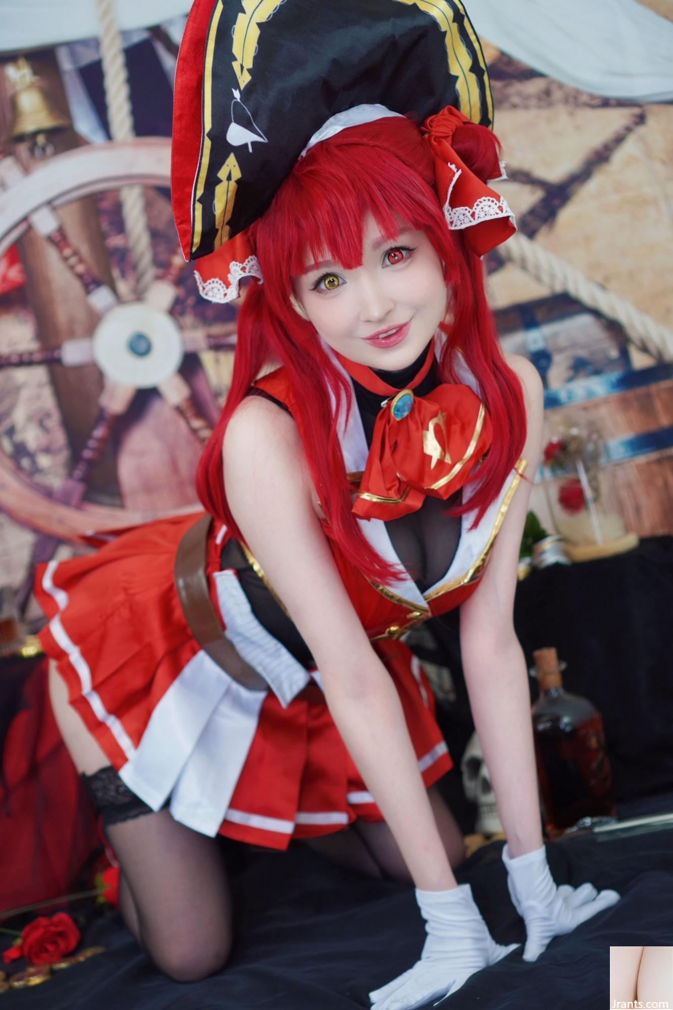 (مجموعة عبر الإنترنت) رفاهية Girl Hidori Rose &#8220;Houshou Marine&#8221; VIP Welfare Picture (36p)
