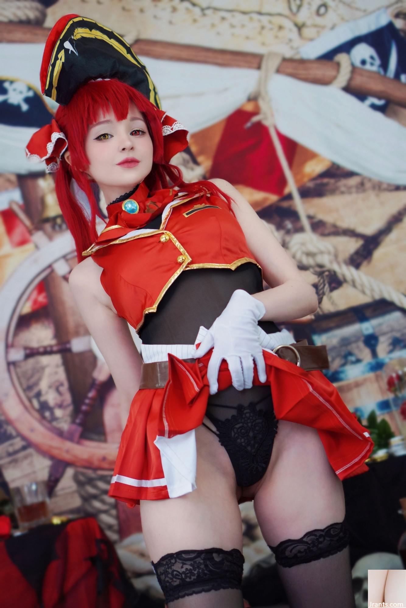 (مجموعة عبر الإنترنت) رفاهية Girl Hidori Rose &#8220;Houshou Marine&#8221; VIP Welfare Picture (36p)