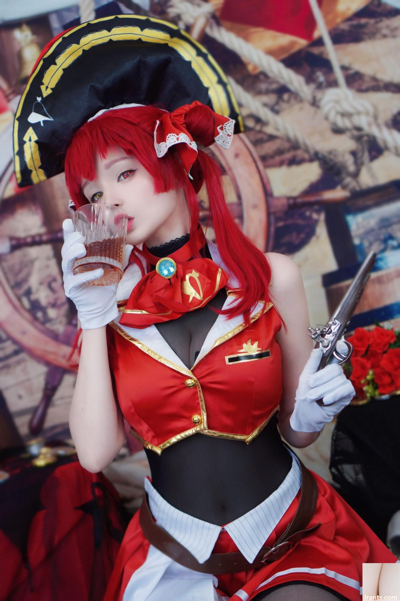 (مجموعة عبر الإنترنت) رفاهية Girl Hidori Rose &#8220;Houshou Marine&#8221; VIP Welfare Picture (36p)