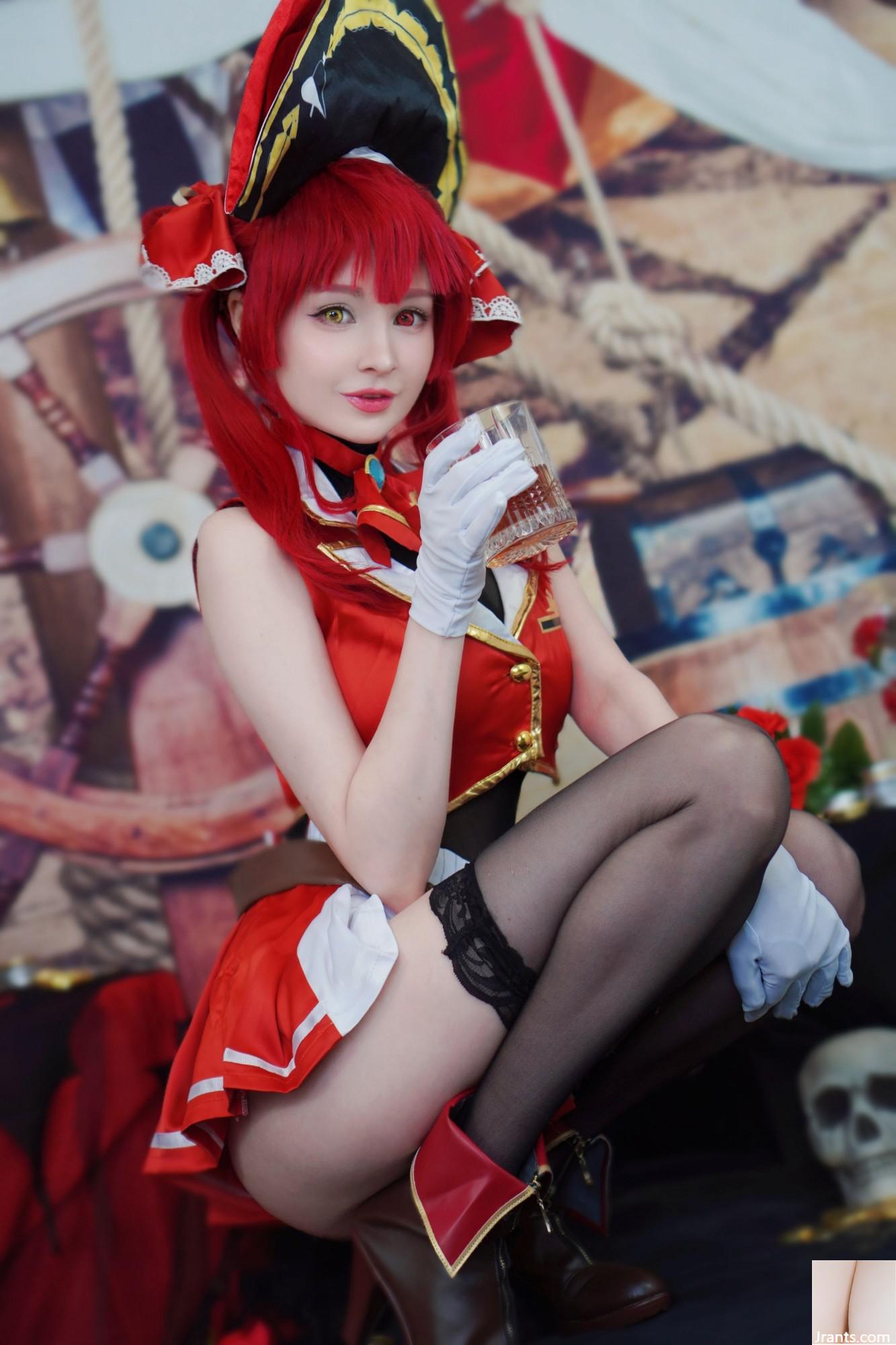 (مجموعة عبر الإنترنت) رفاهية Girl Hidori Rose &#8220;Houshou Marine&#8221; VIP Welfare Picture (36p)