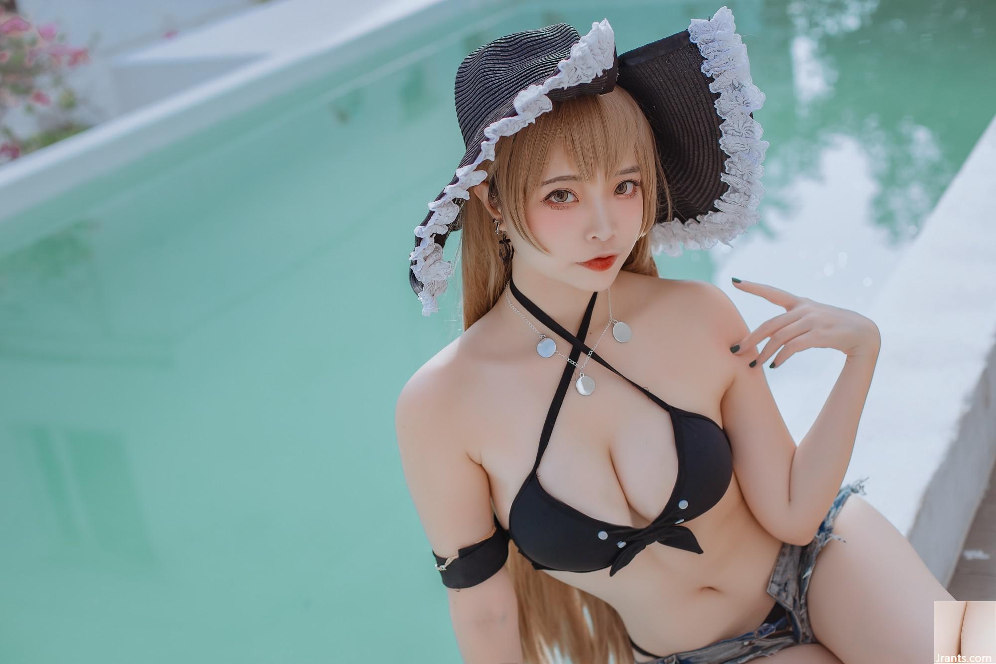 No.116 Azur Blue Route Jean Barr Swimsuit (20p)
