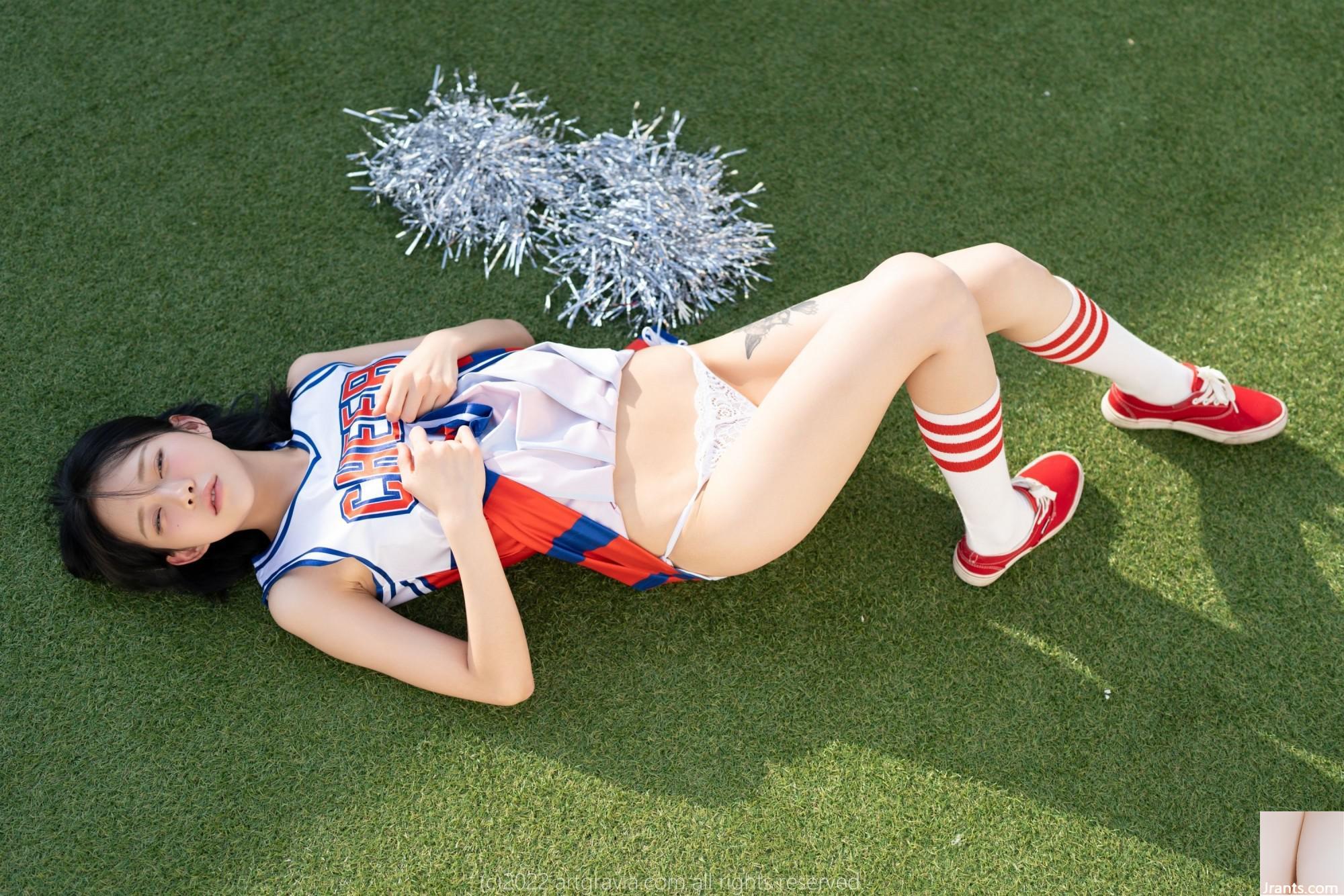 (Online -Sammlung) Wohlfahrtsmädchen Nyahaahi &#8222;Cheerleading&#8220; VIP -Wohlfahrtsbild (106p)