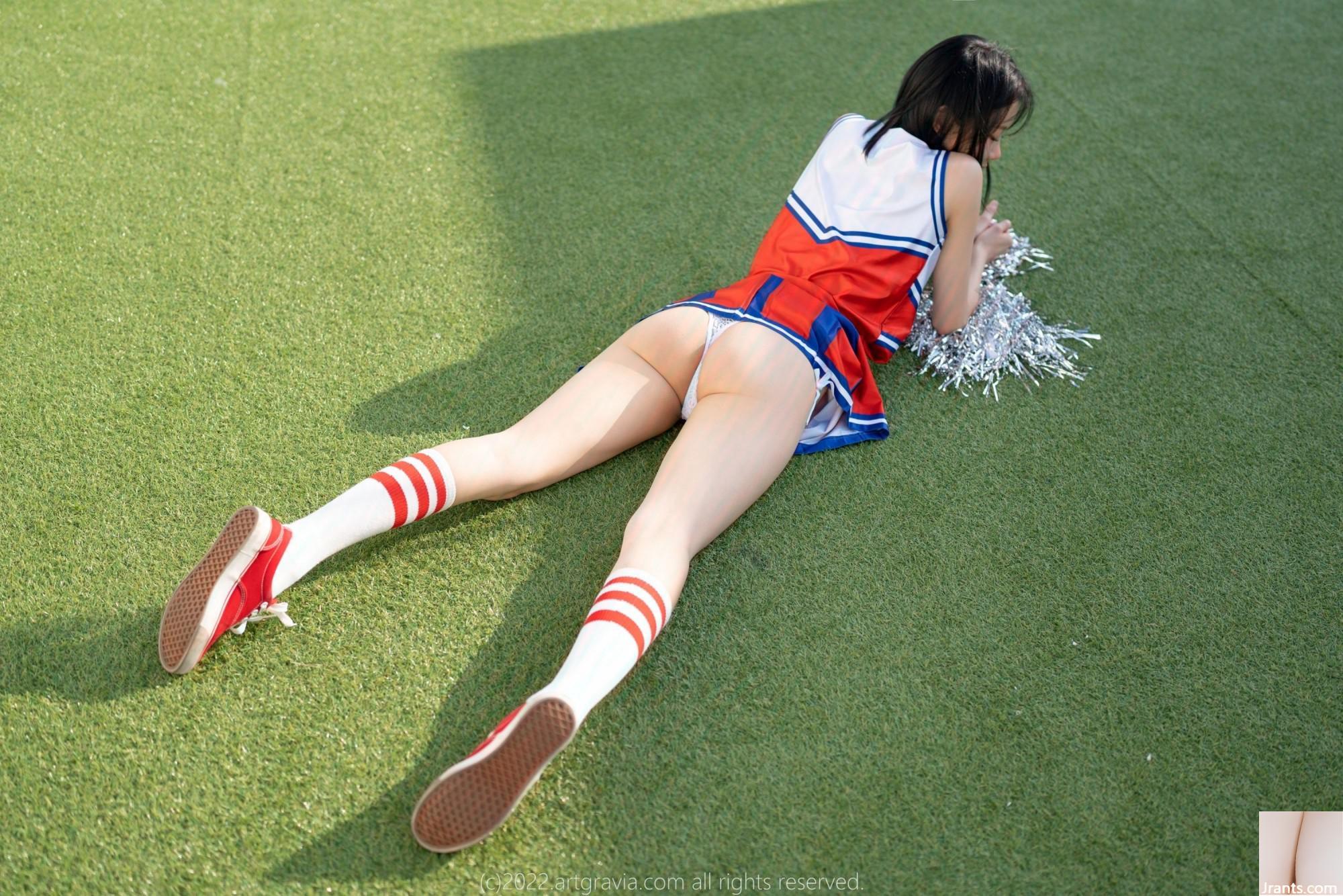 (Online -Sammlung) Wohlfahrtsmädchen Nyahaahi &#8222;Cheerleading&#8220; VIP -Wohlfahrtsbild (106p)