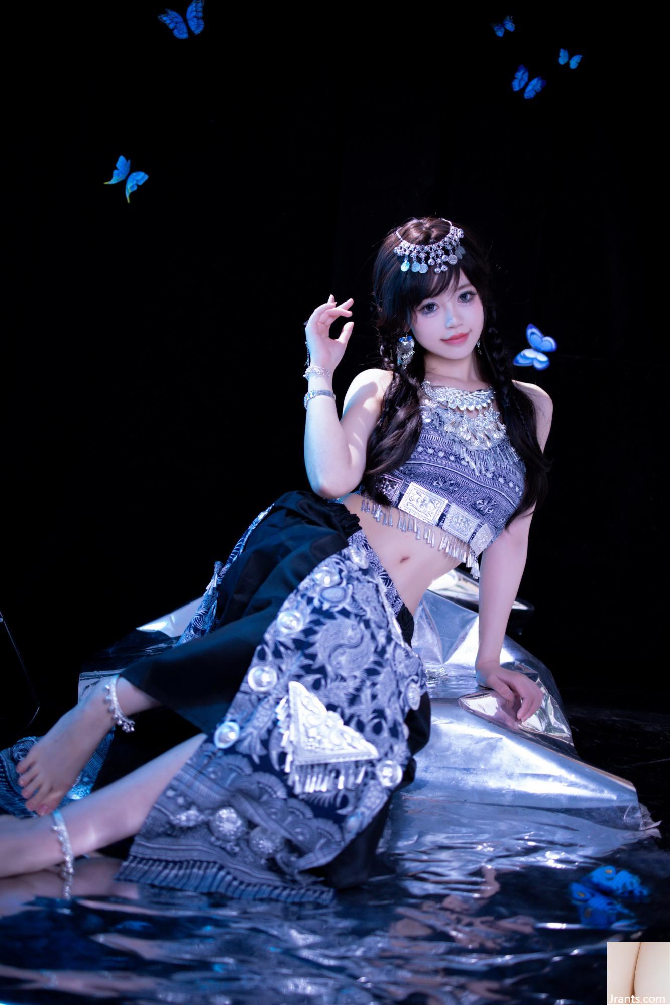 Qianpantian Deerzi &#8211; Miaojiang Blue Butterfly (52p)