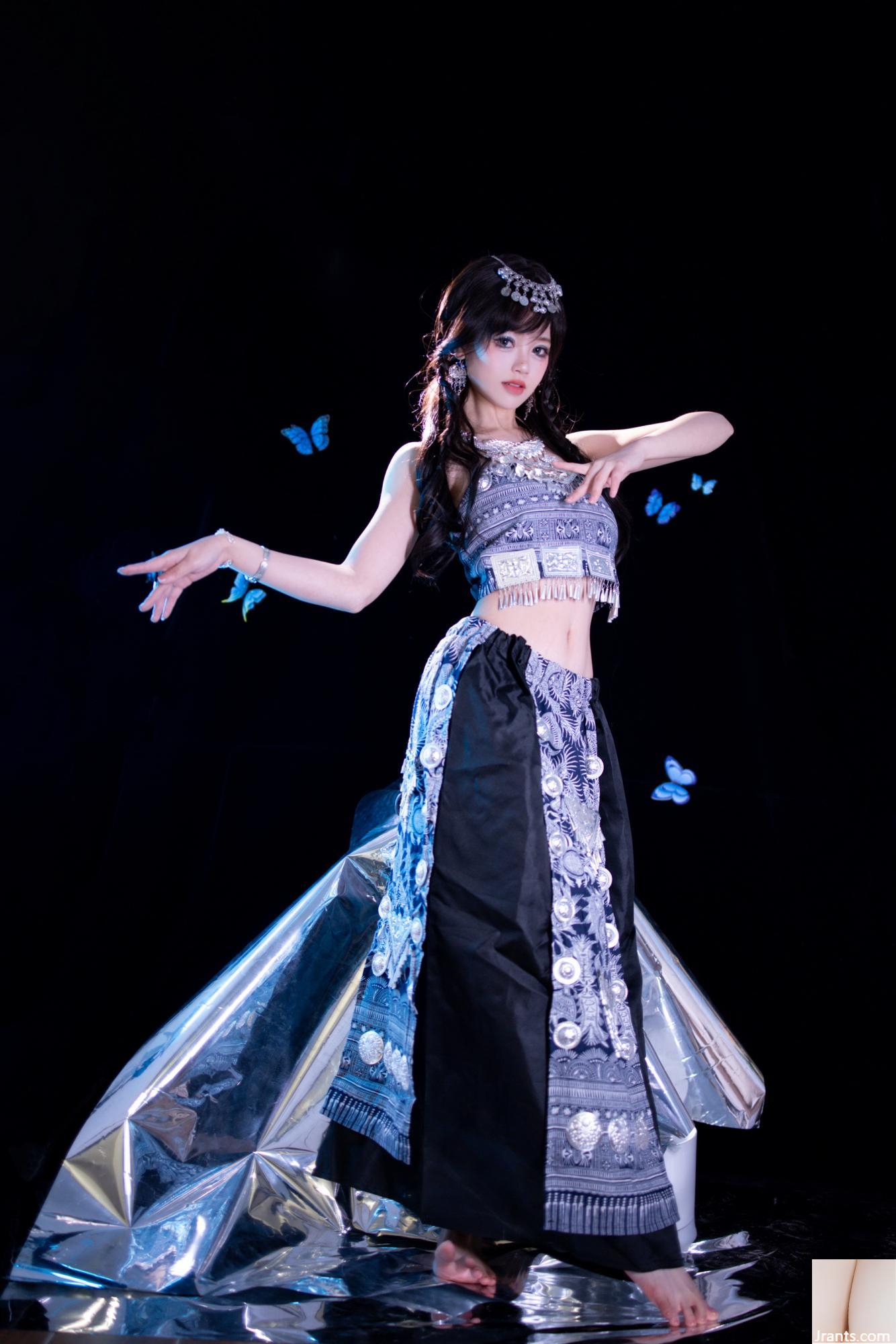 Qianpantian Deerzi &#8211; Miaojiang Blue Butterfly (52p)