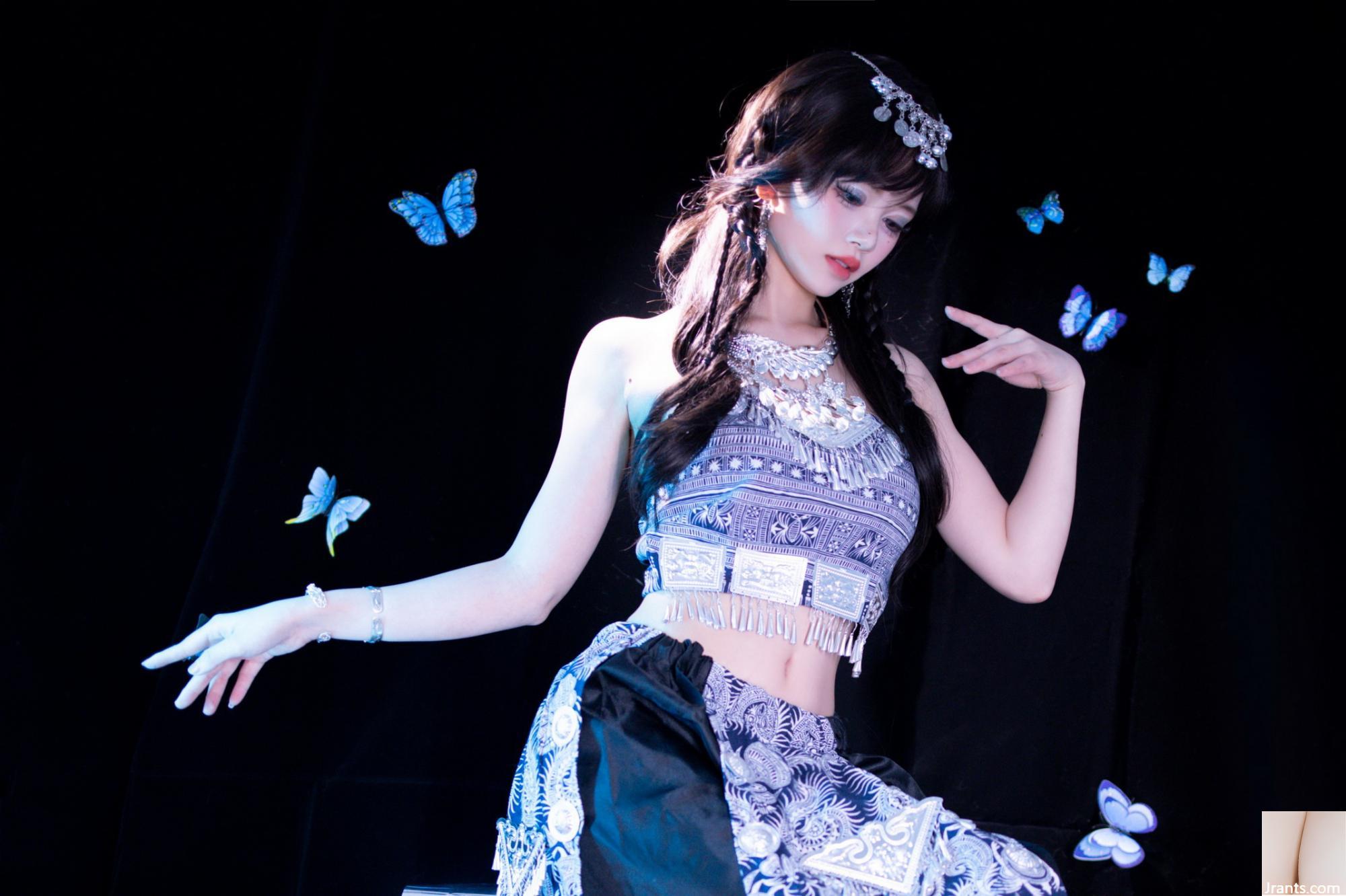 Qianpantian Deerzi &#8211; Miaojiang Blue Butterfly (52p)