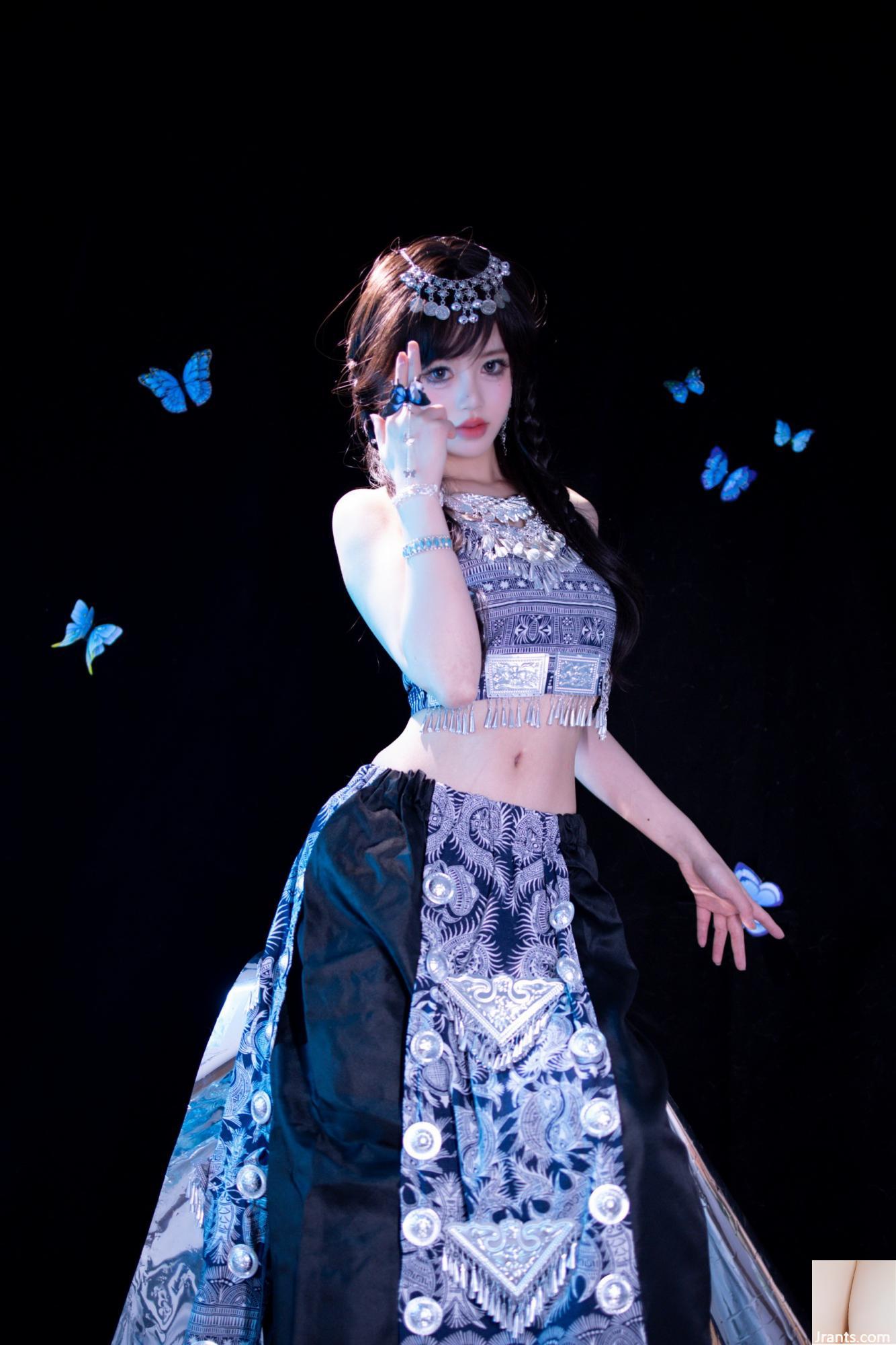 Qianpantian Deerzi &#8211; Miaojiang Blue Butterfly (52p)