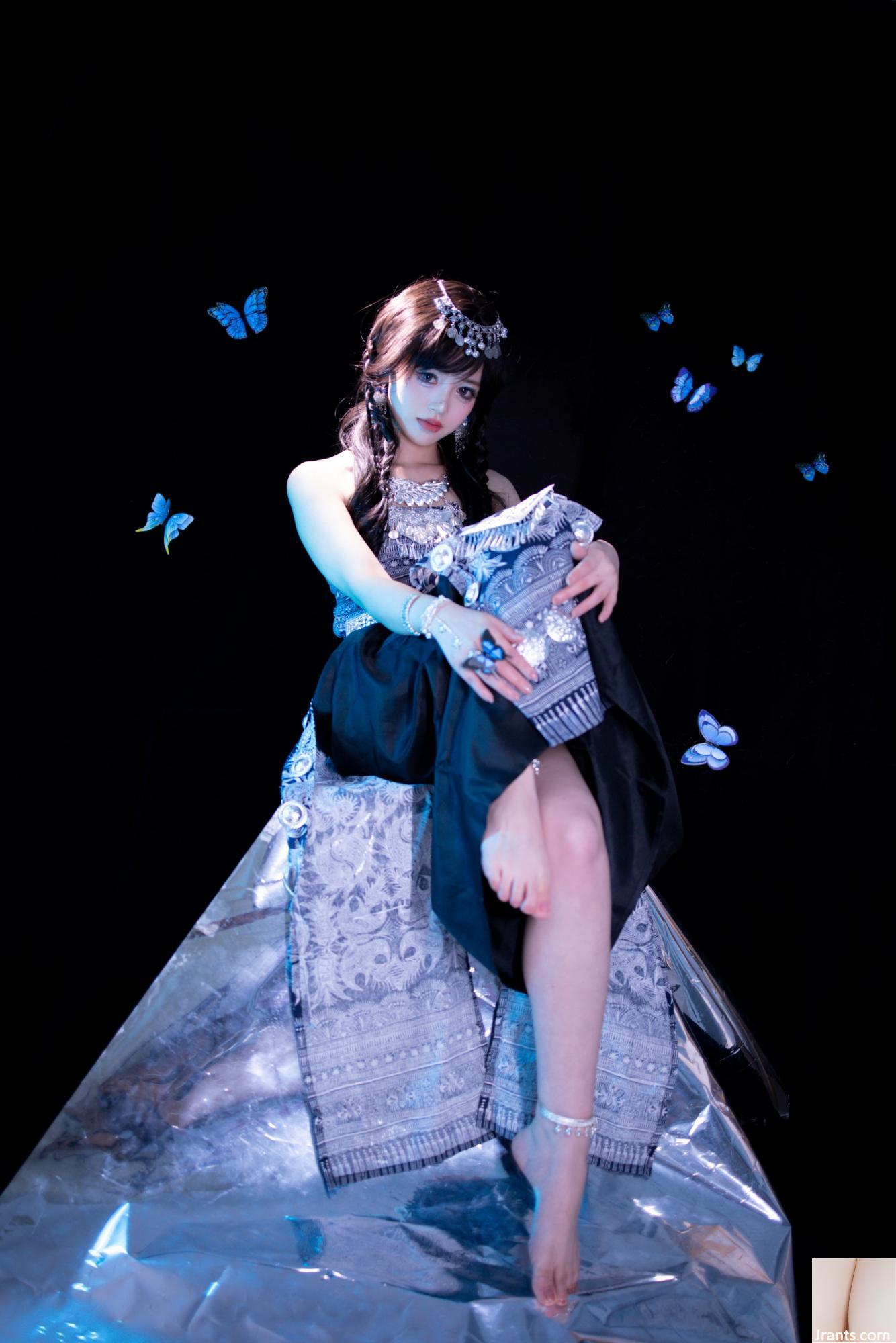 Qianpantian Deerzi &#8211; Miaojiang Blue Butterfly (52p)