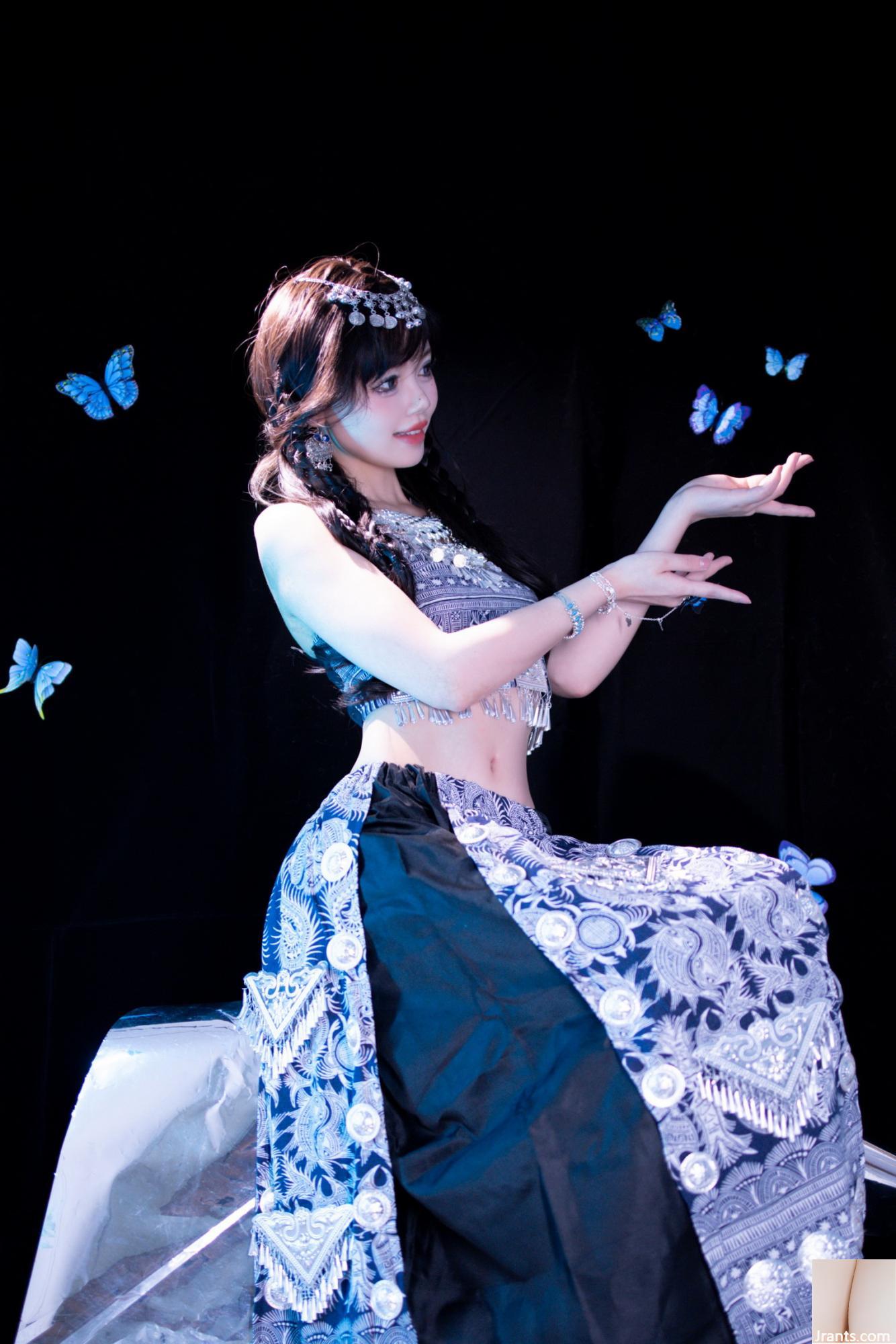 Qianpantian Deerzi &#8211; Miaojiang Blue Butterfly (52p)